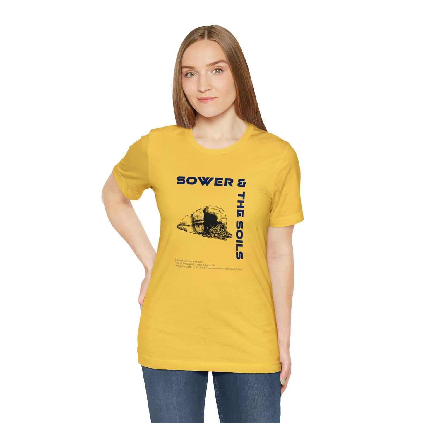The Sower & The Soils Unisex Jersey Short Sleeve Tee
