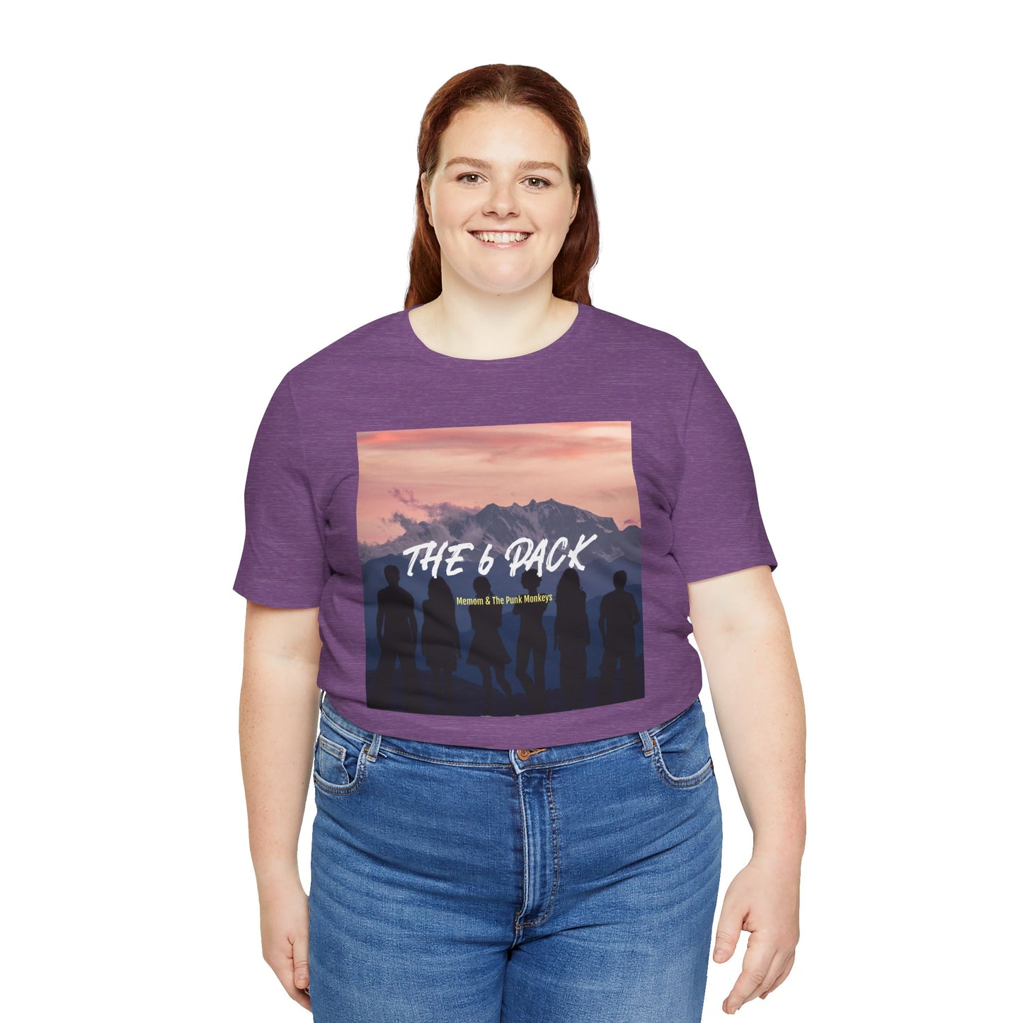 The 6 Pack Unisex Jersey Short Sleeve Tee