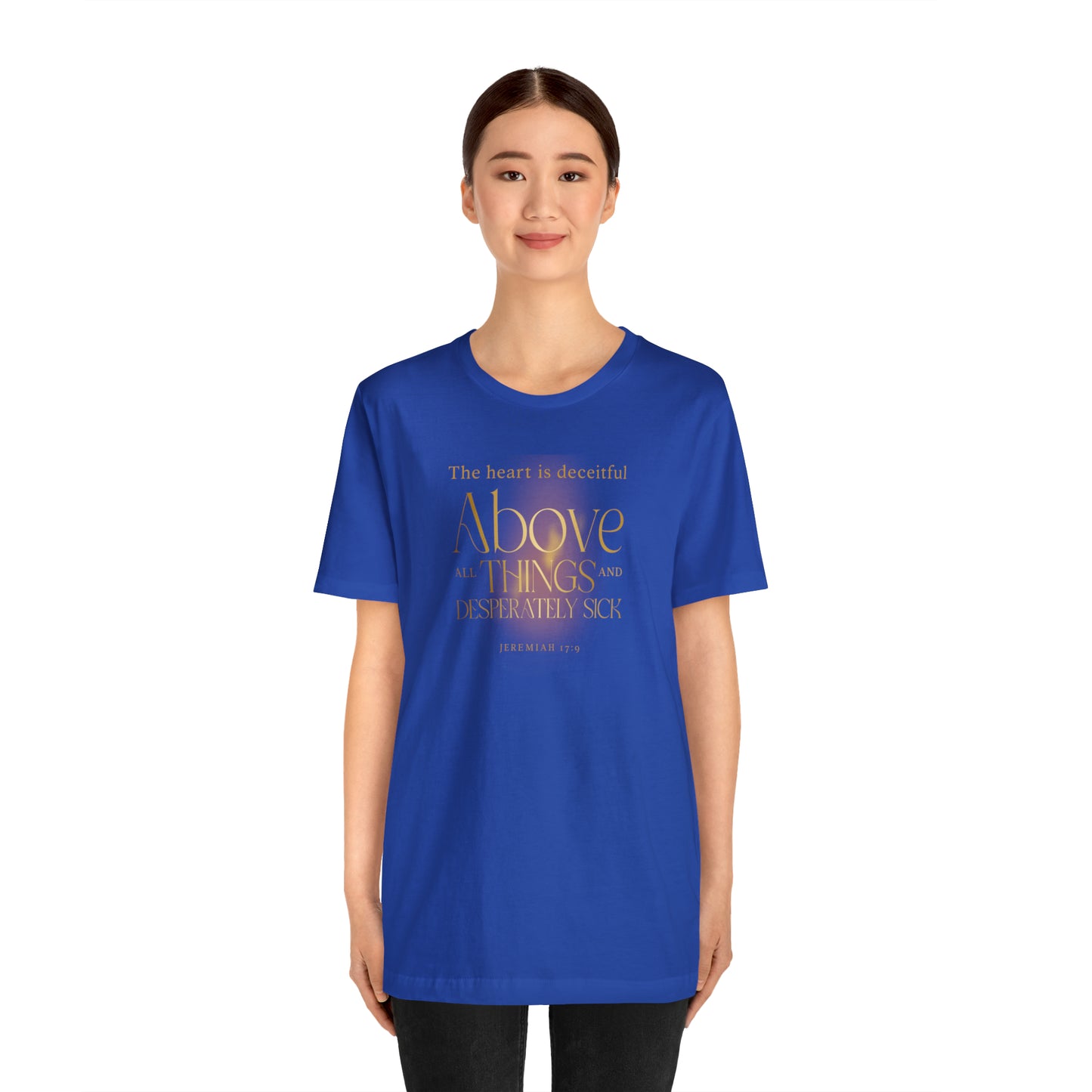 Jeremiah Heart Unisex Jersey Short Sleeve Tee