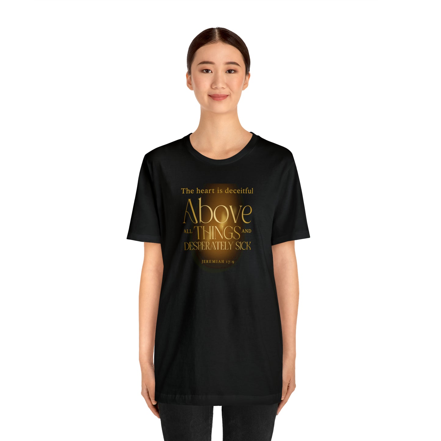 Jeremiah Heart Unisex Jersey Short Sleeve Tee