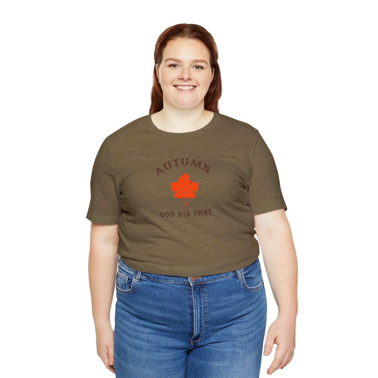 Autumn God Did That Unisex Jersey Short Sleeve Tee