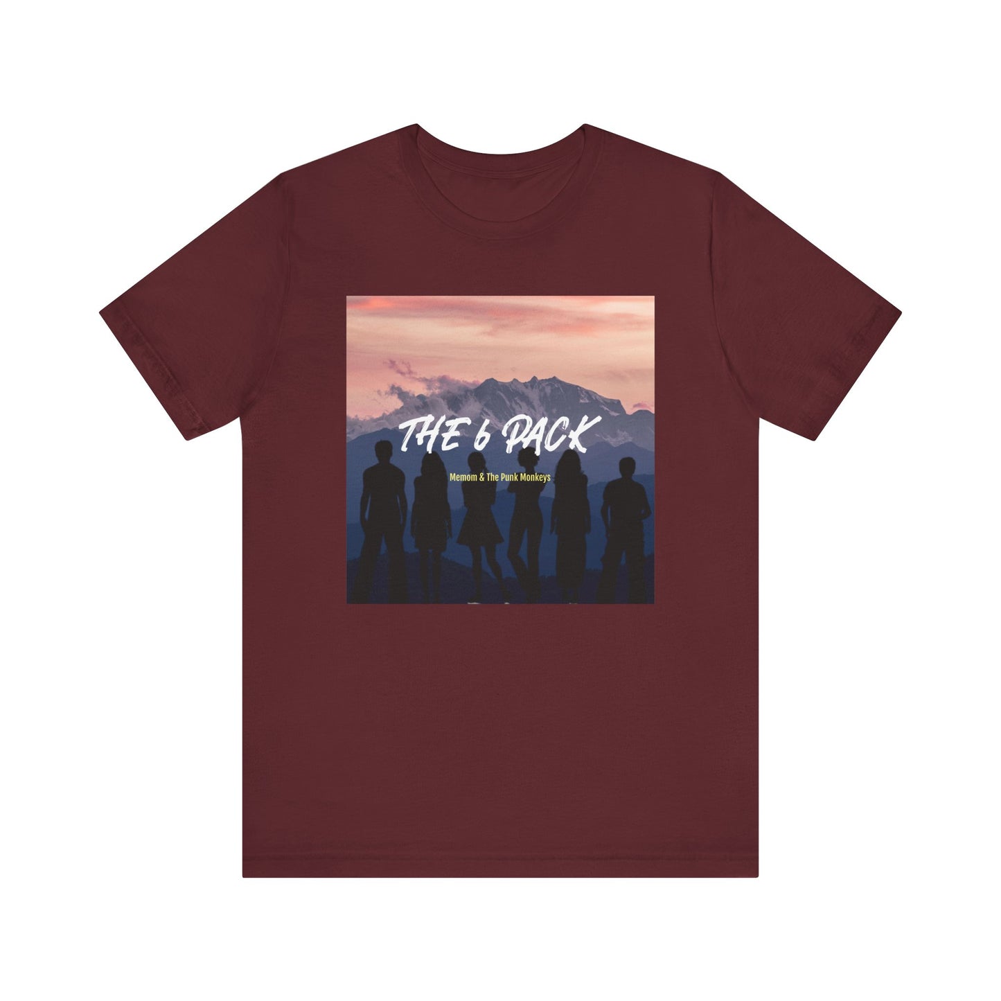 The 6 Pack Unisex Jersey Short Sleeve Tee