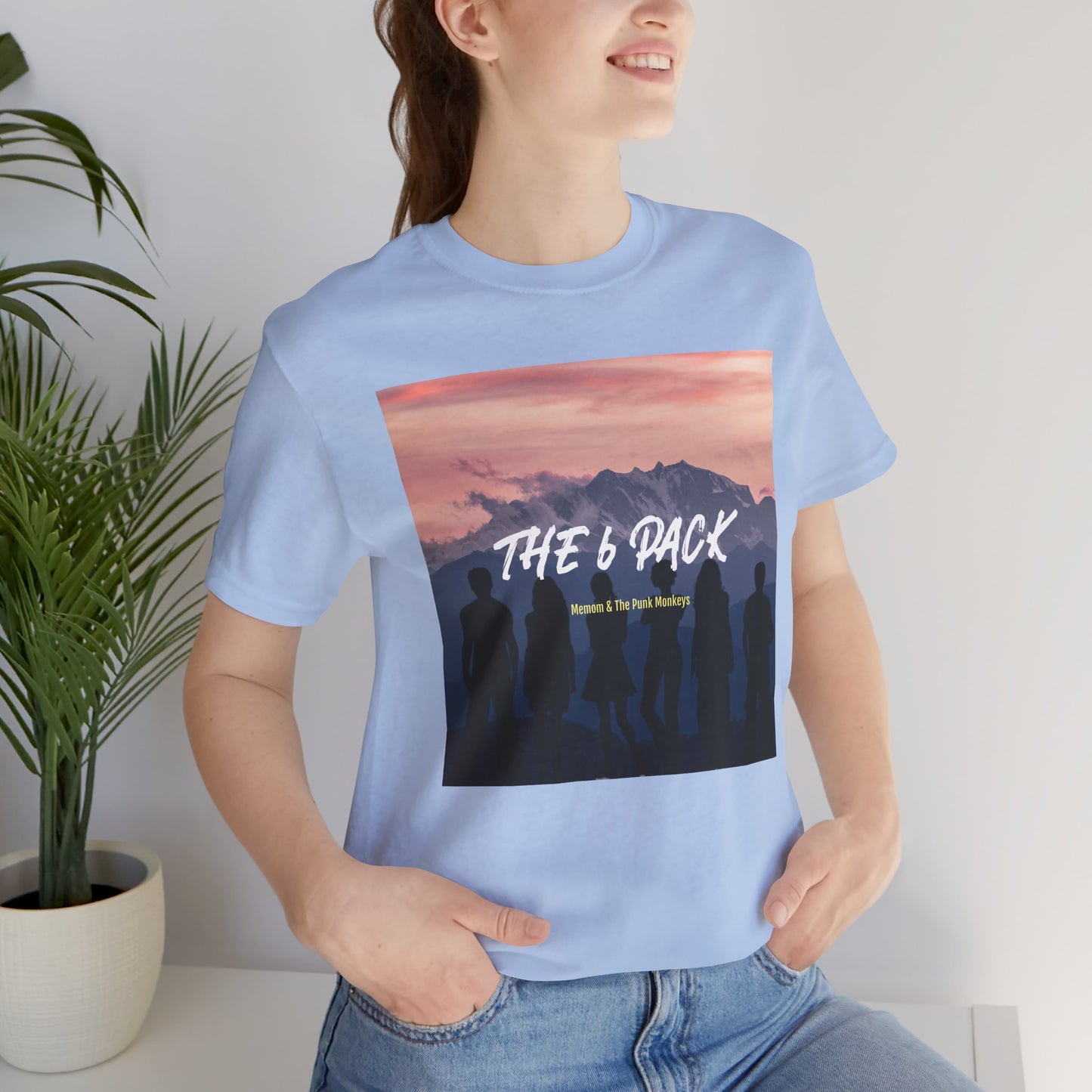 The 6 Pack Unisex Jersey Short Sleeve Tee