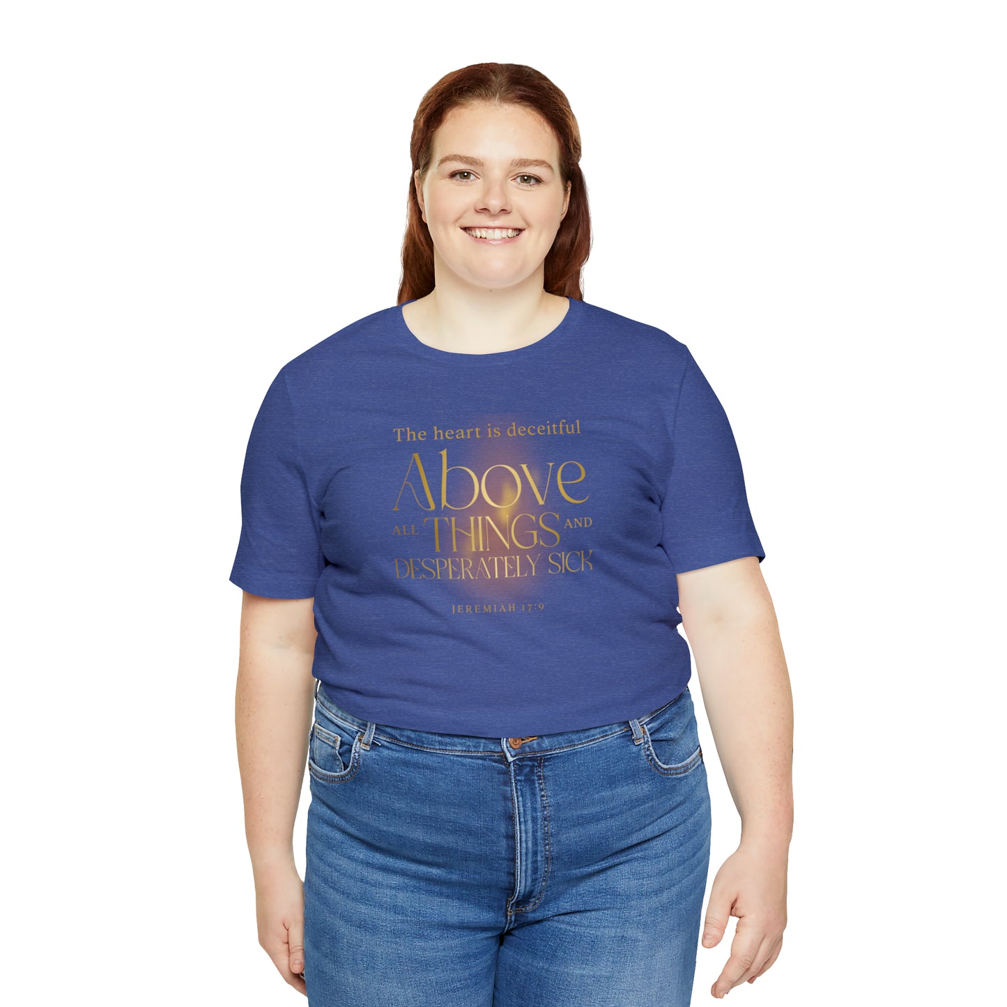 Jeremiah Heart Unisex Jersey Short Sleeve Tee