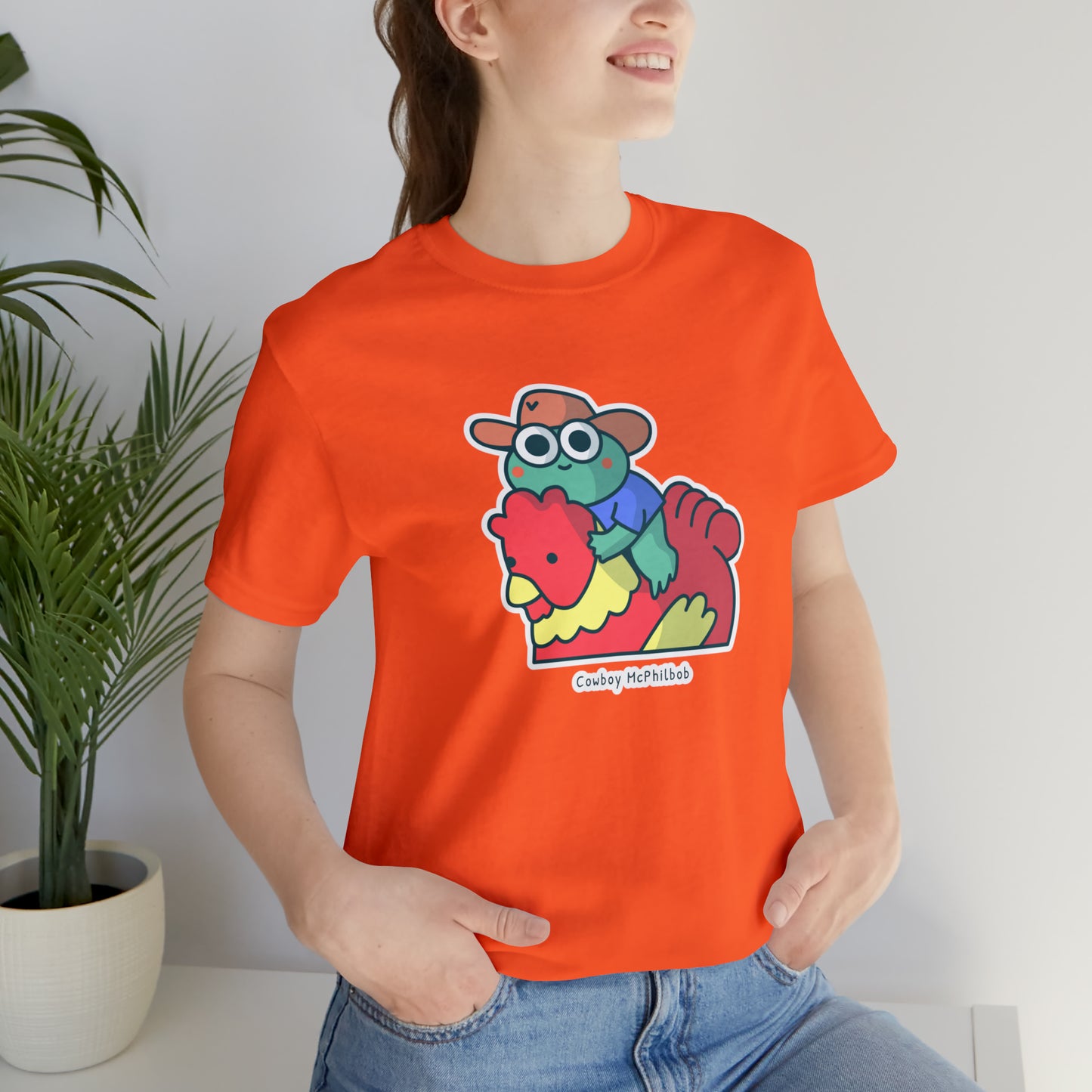 Cowboy McPhilbob Unisex Jersey Short Sleeve Tee