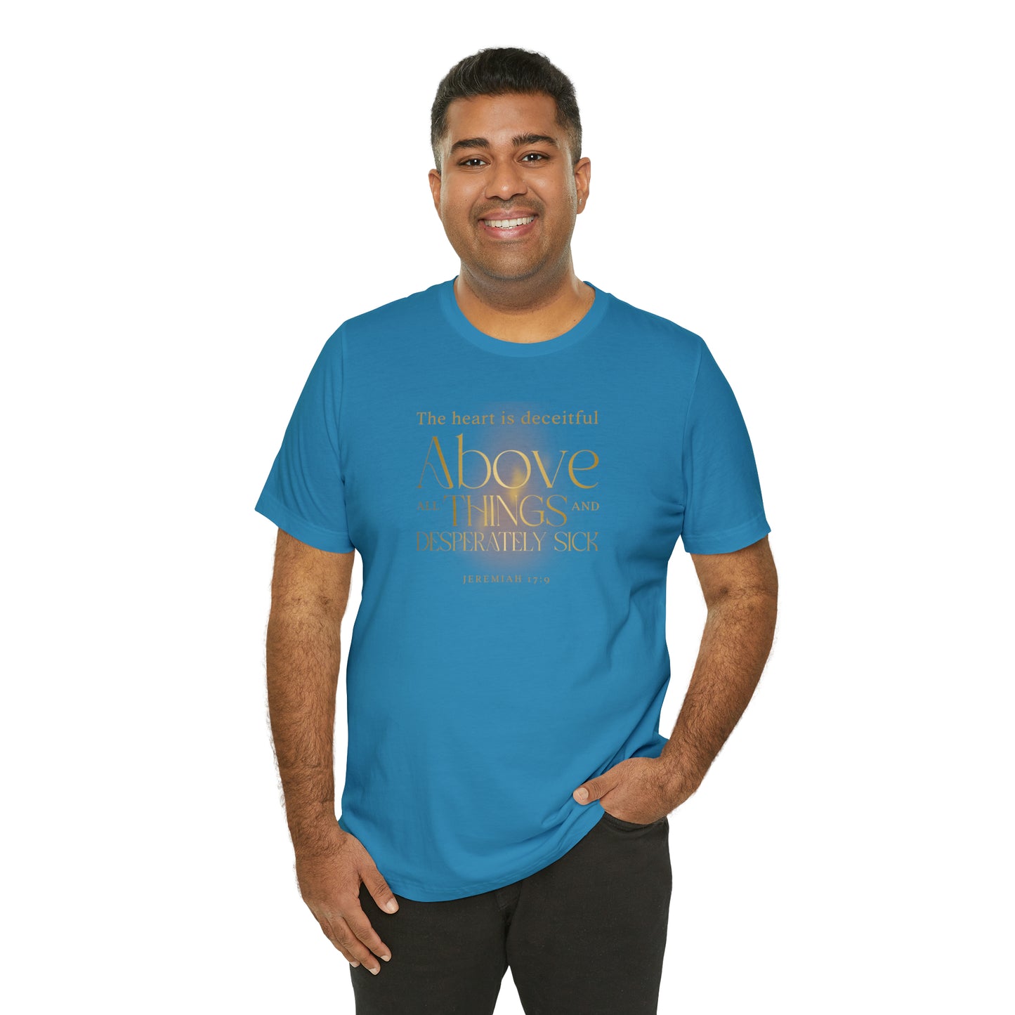 Jeremiah Heart Unisex Jersey Short Sleeve Tee
