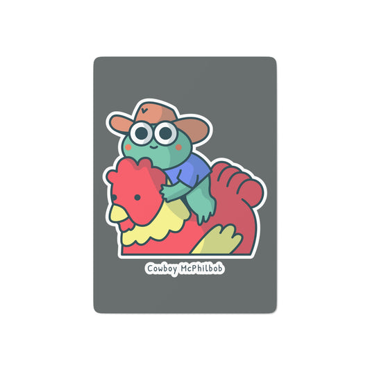 Cowboy McPhilbob Playing Cards