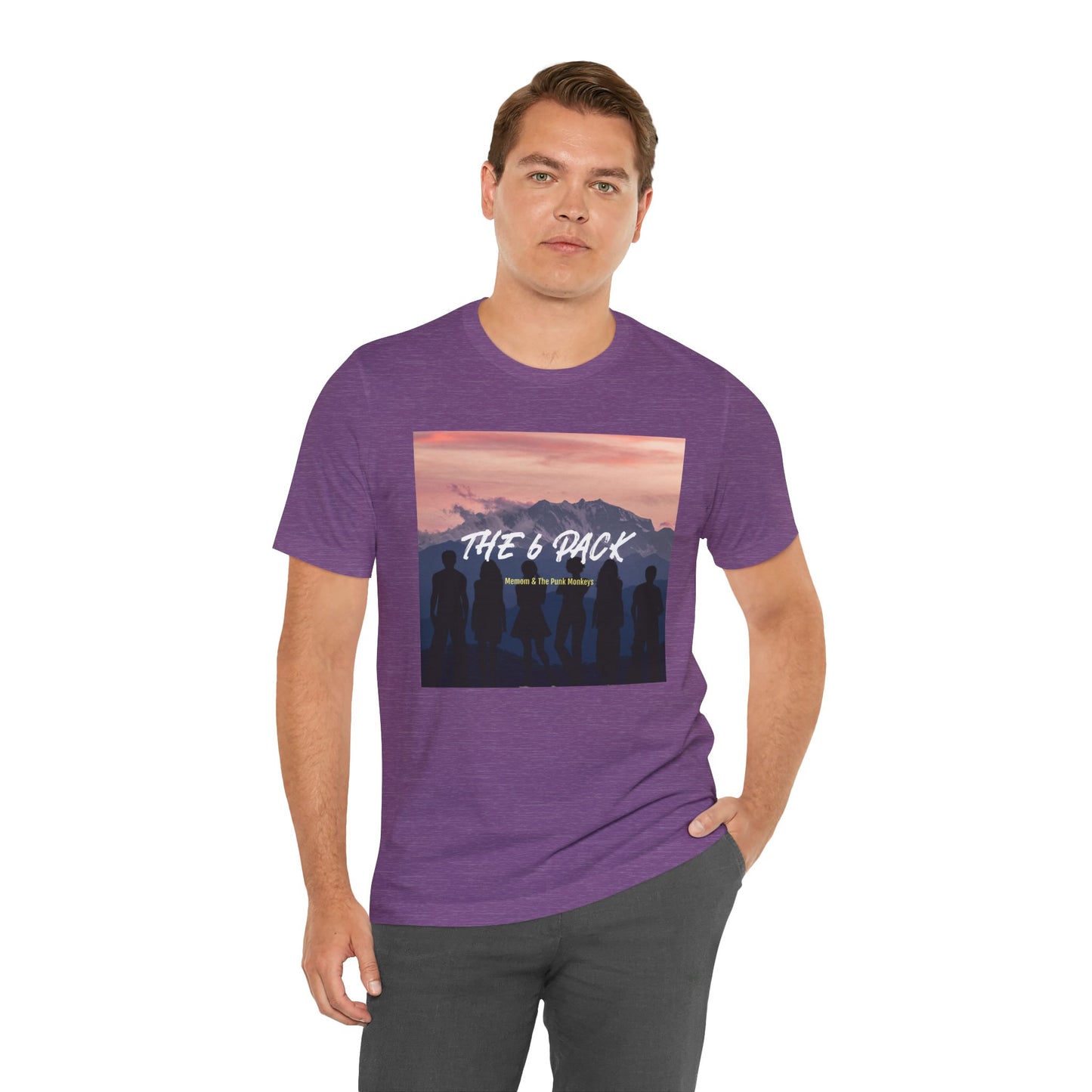 The 6 Pack Unisex Jersey Short Sleeve Tee