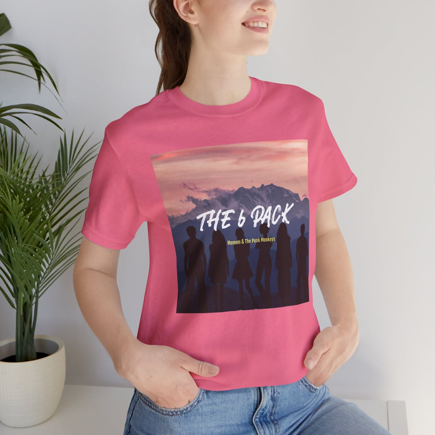 The 6 Pack Unisex Jersey Short Sleeve Tee