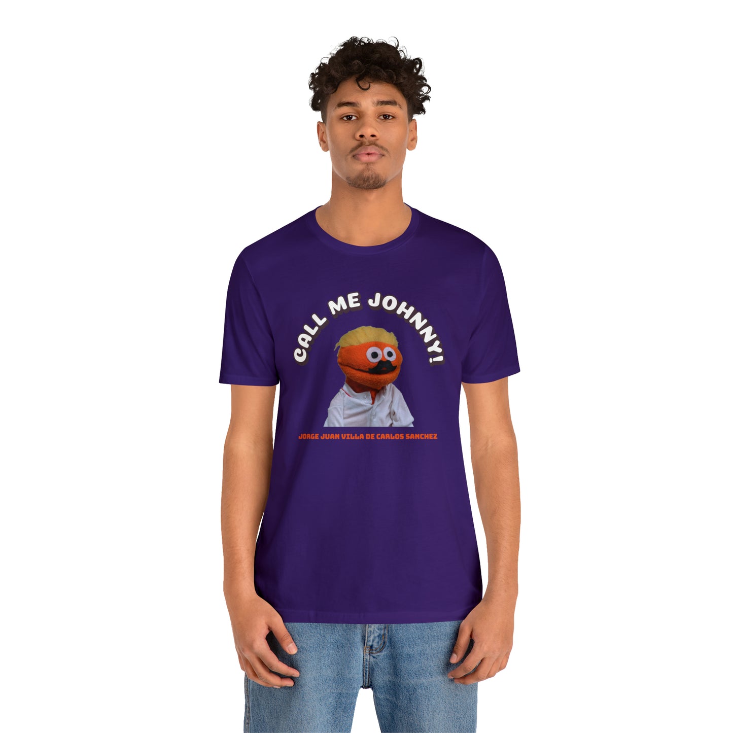 Call Me Johnny Unisex Jersey Short Sleeve Tee