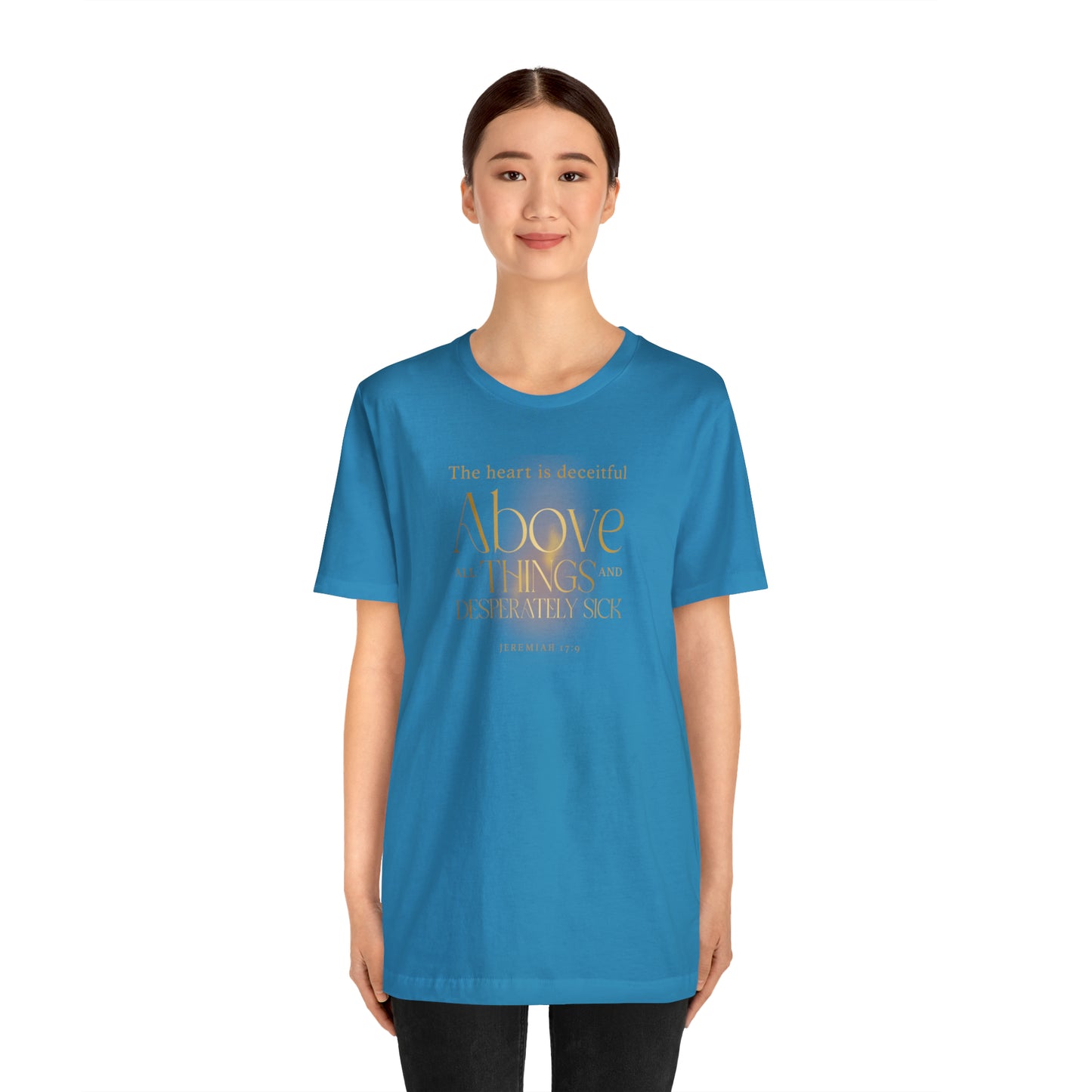 Jeremiah Heart Unisex Jersey Short Sleeve Tee