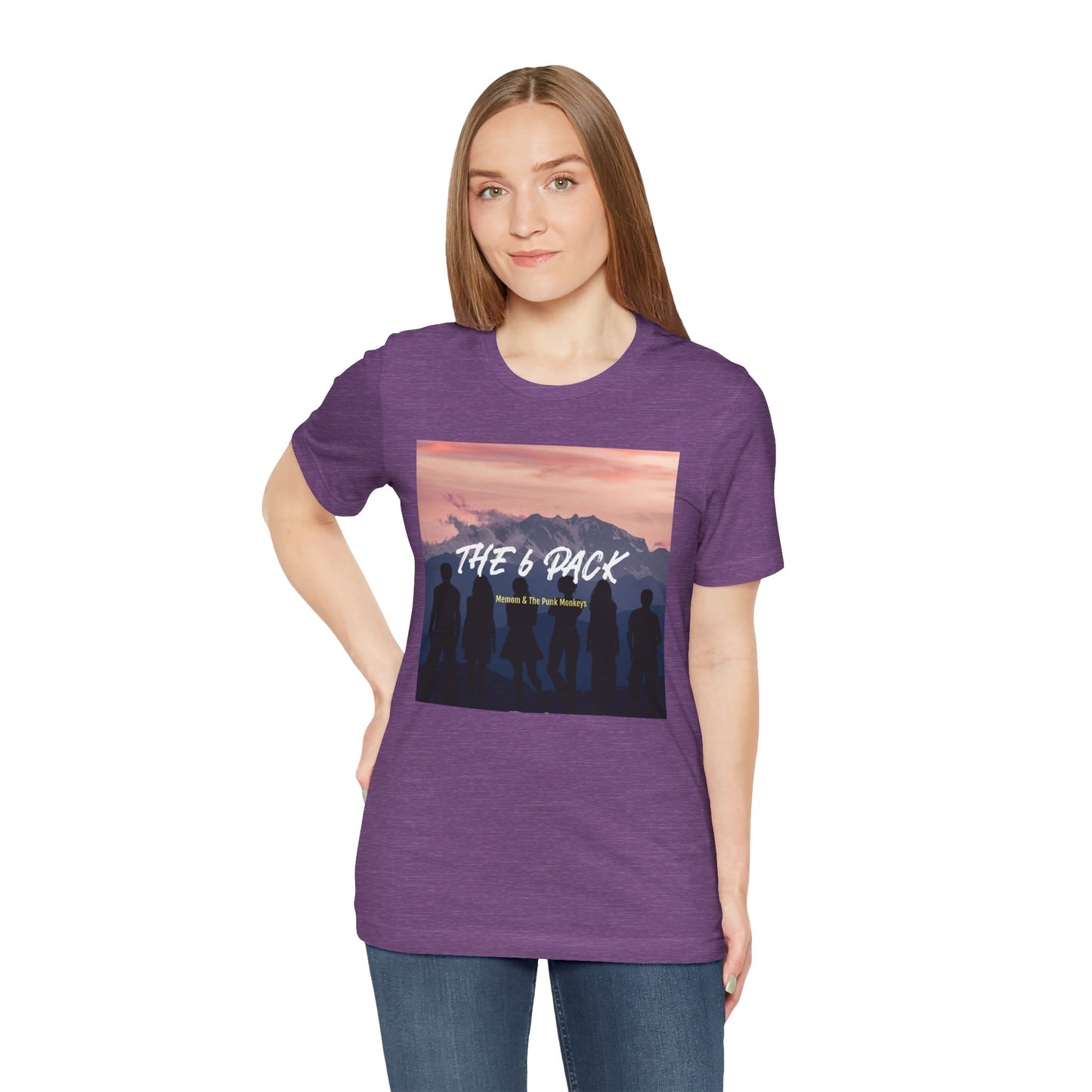 The 6 Pack Unisex Jersey Short Sleeve Tee