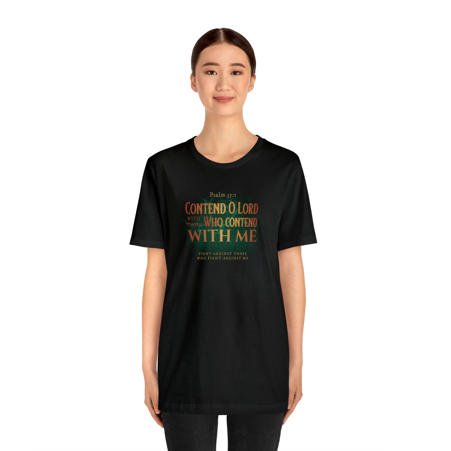 Contend O Lord Unisex Jersey Short Sleeve Tee