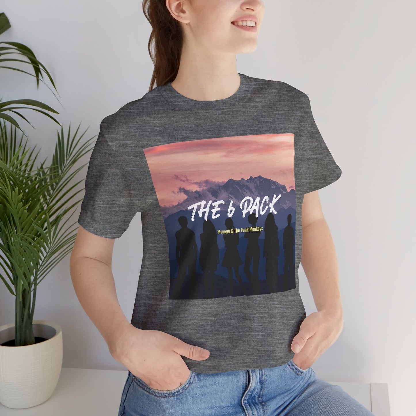 The 6 Pack Unisex Jersey Short Sleeve Tee