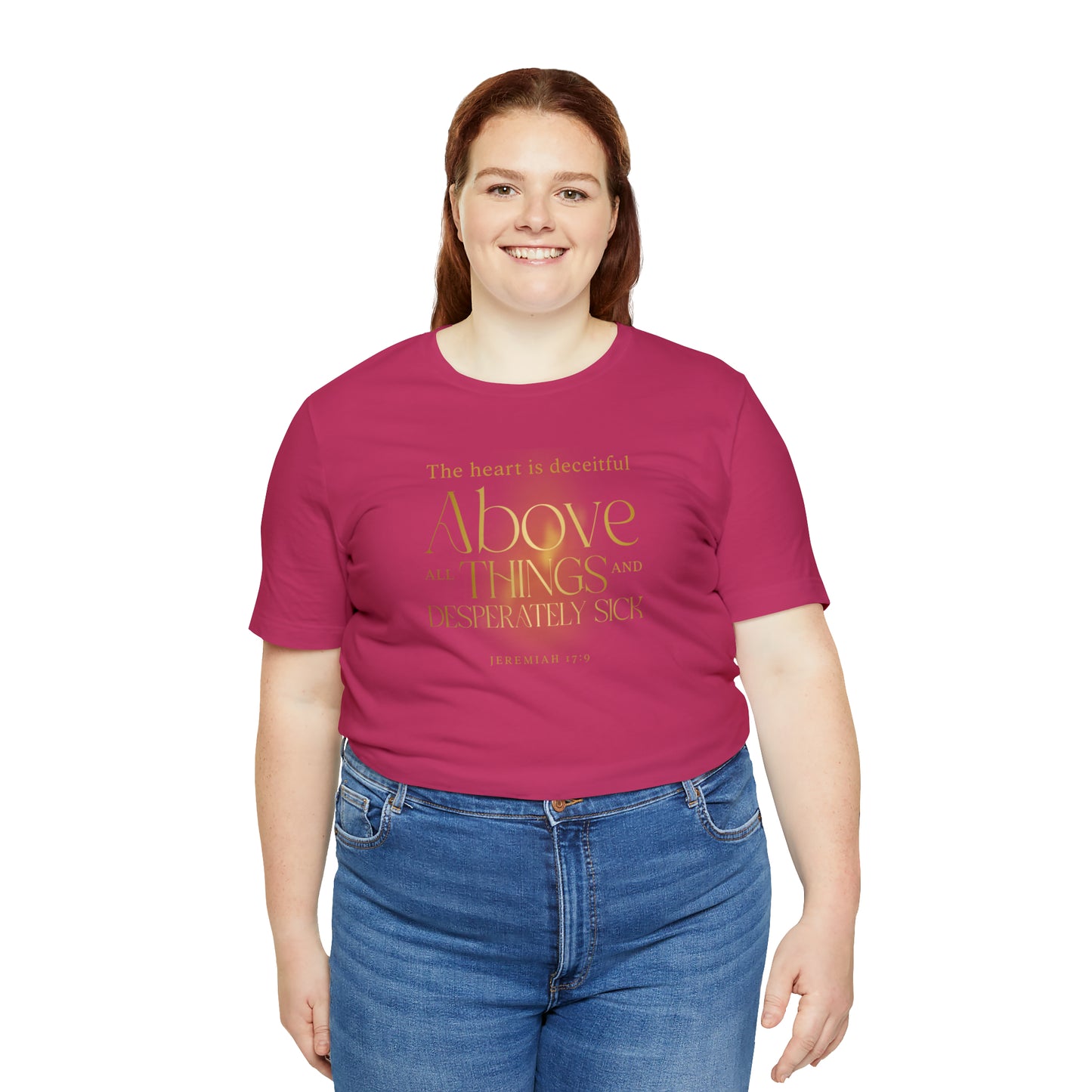 Jeremiah Heart Unisex Jersey Short Sleeve Tee