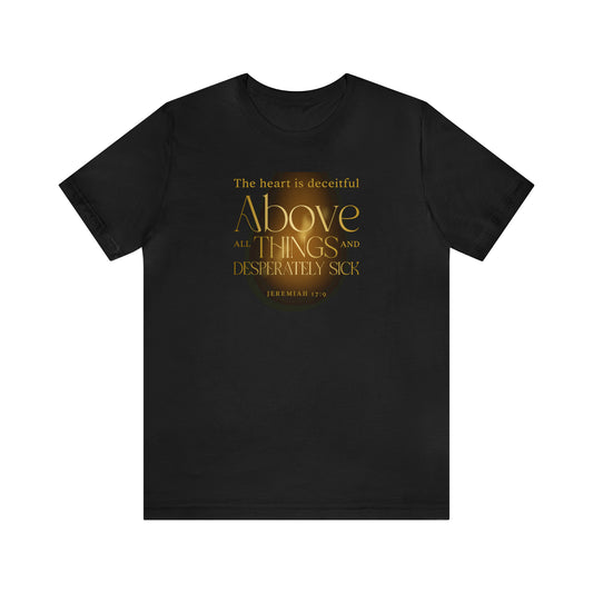 Jeremiah Heart Unisex Jersey Short Sleeve Tee