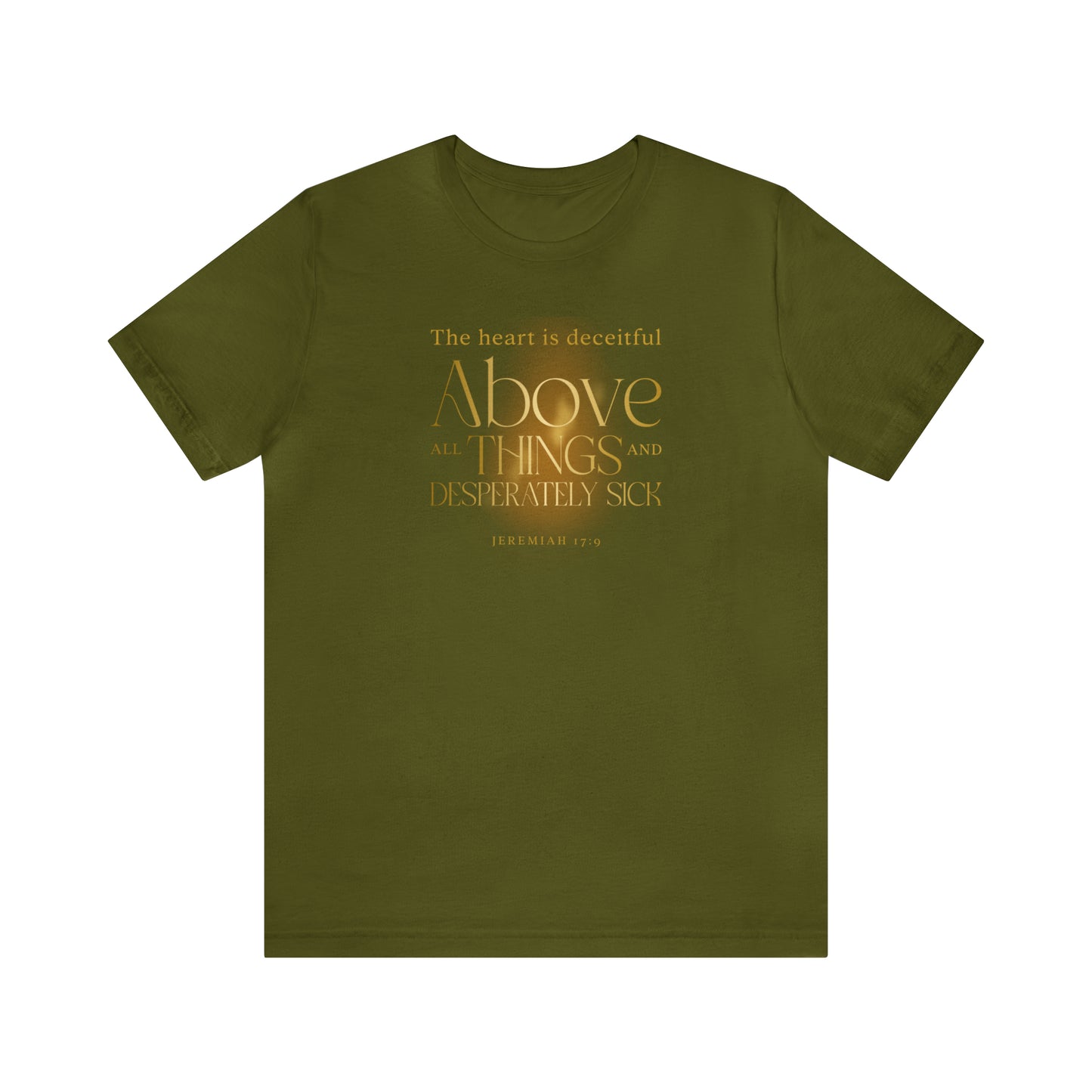 Jeremiah Heart Unisex Jersey Short Sleeve Tee