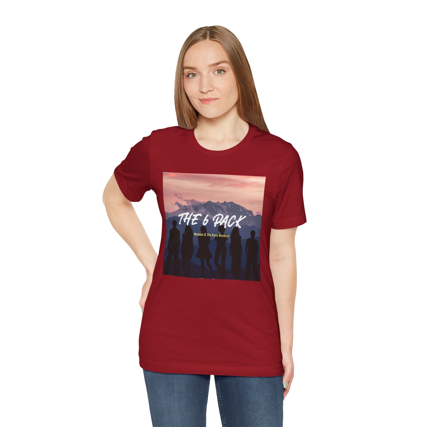 The 6 Pack Unisex Jersey Short Sleeve Tee