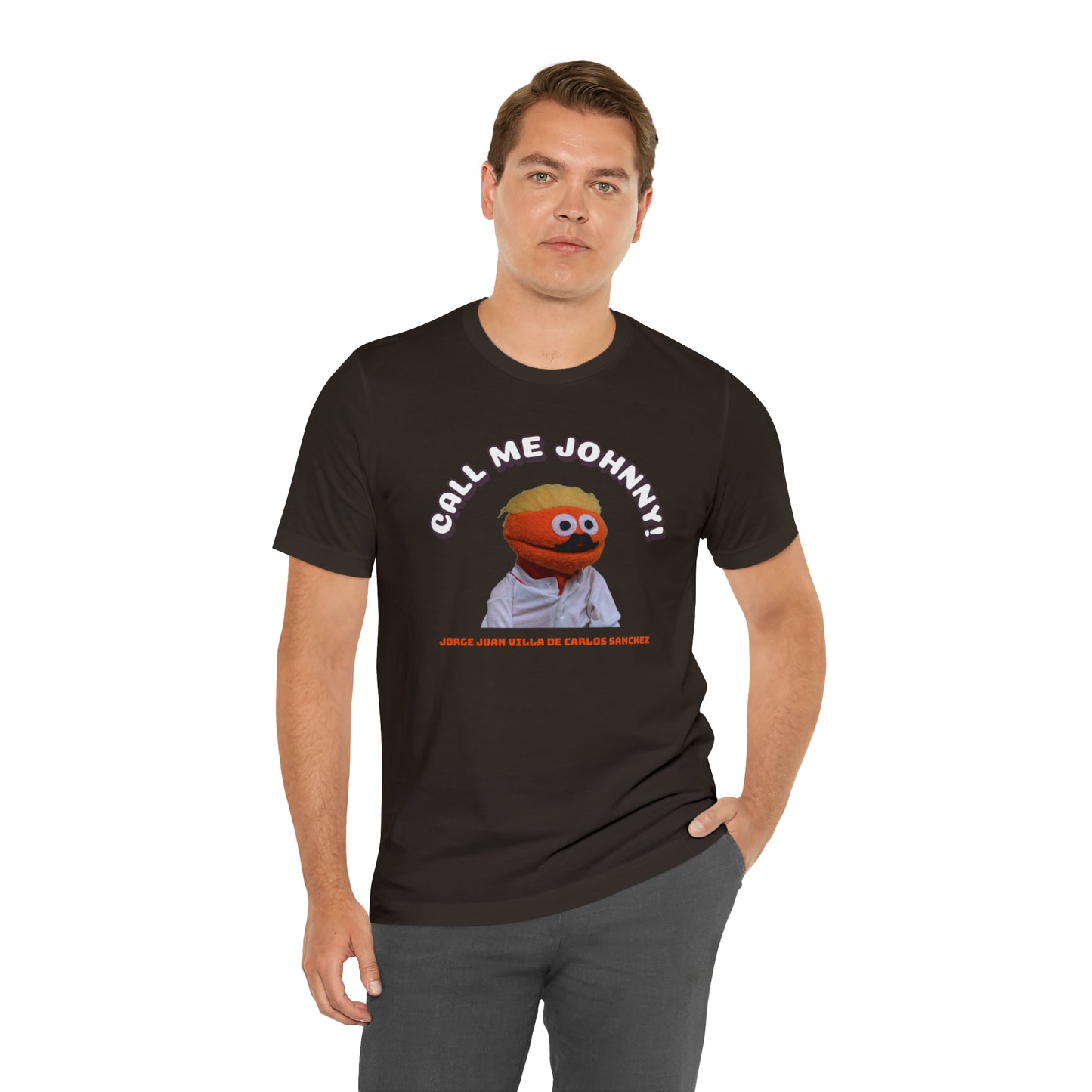Call Me Johnny Unisex Jersey Short Sleeve Tee