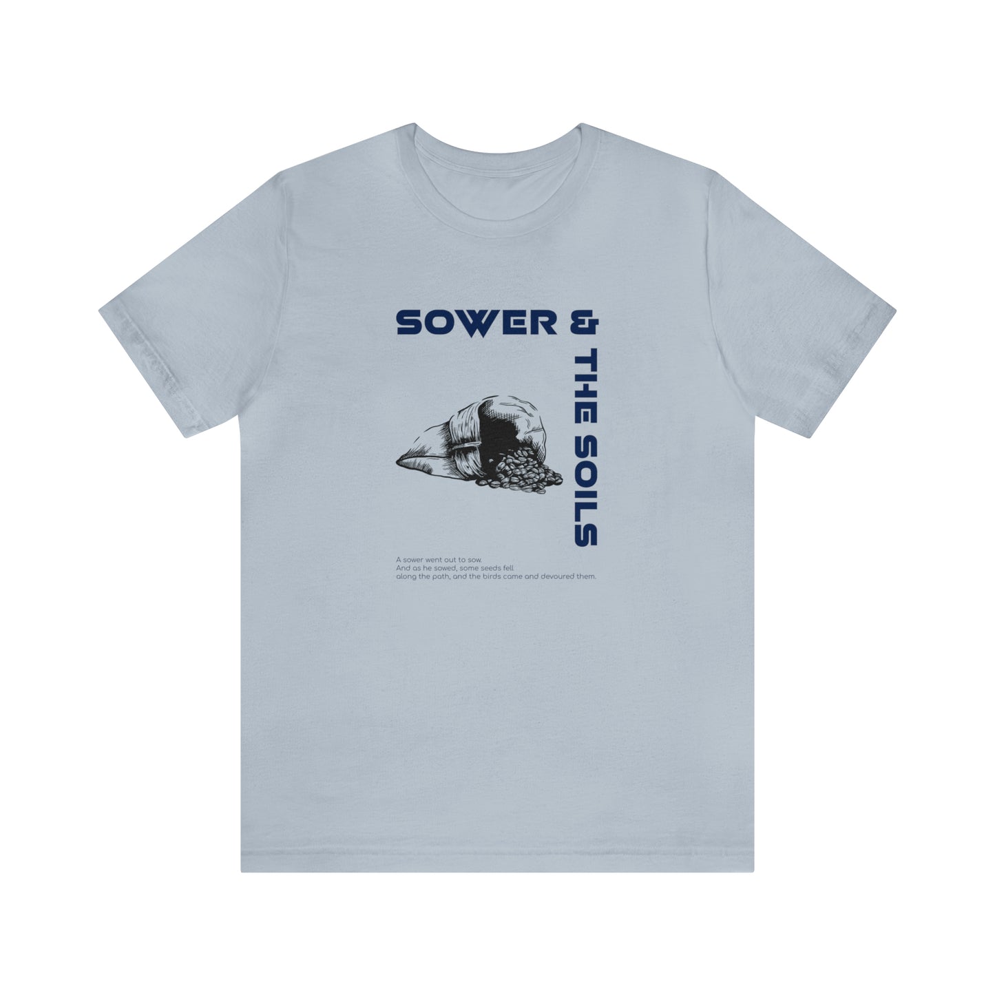 The Sower & The Soils Unisex Jersey Short Sleeve Tee