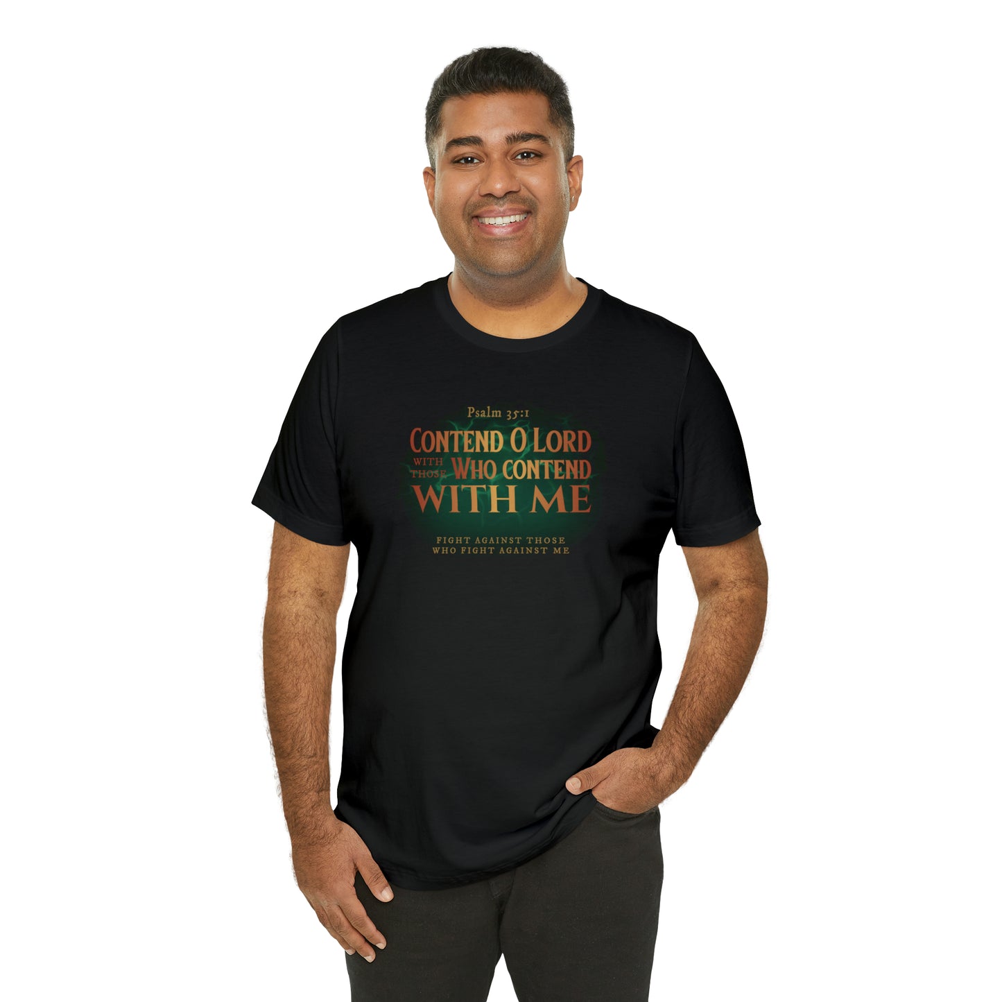 Contend O Lord Unisex Jersey Short Sleeve Tee