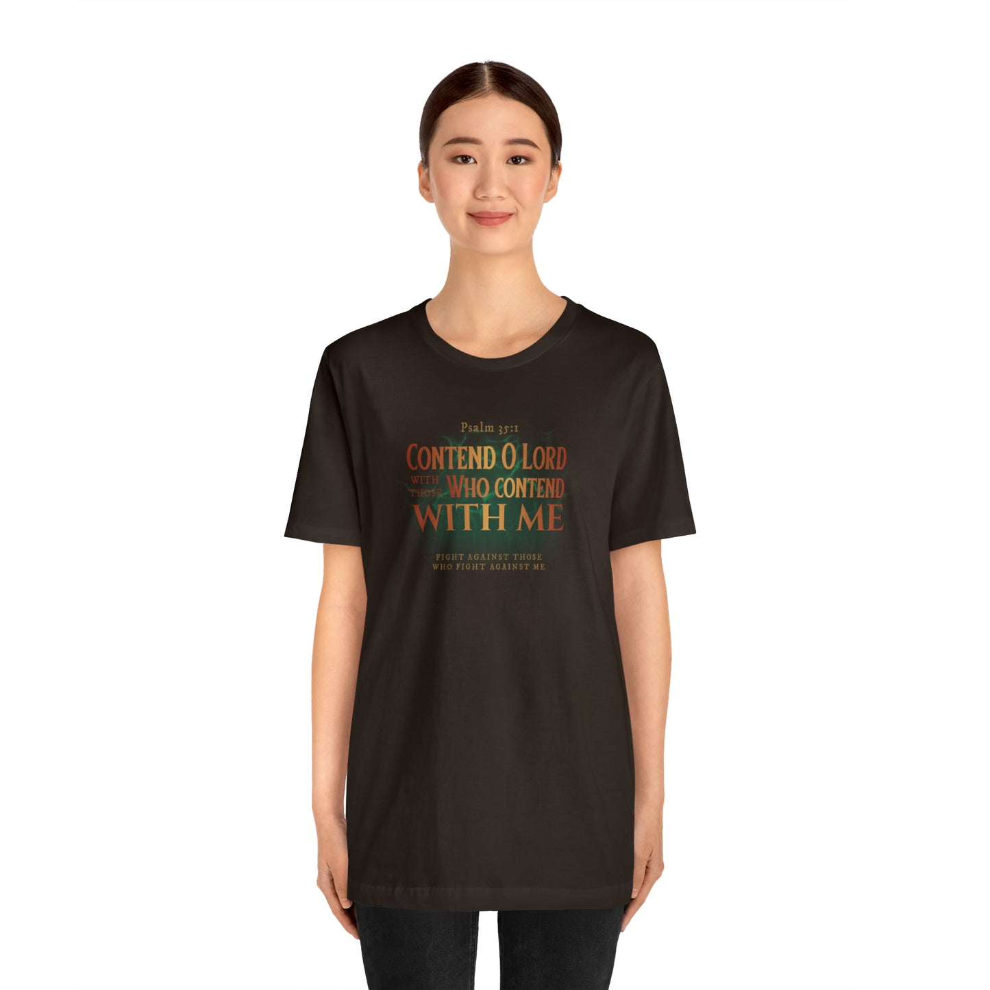 Contend O Lord Unisex Jersey Short Sleeve Tee