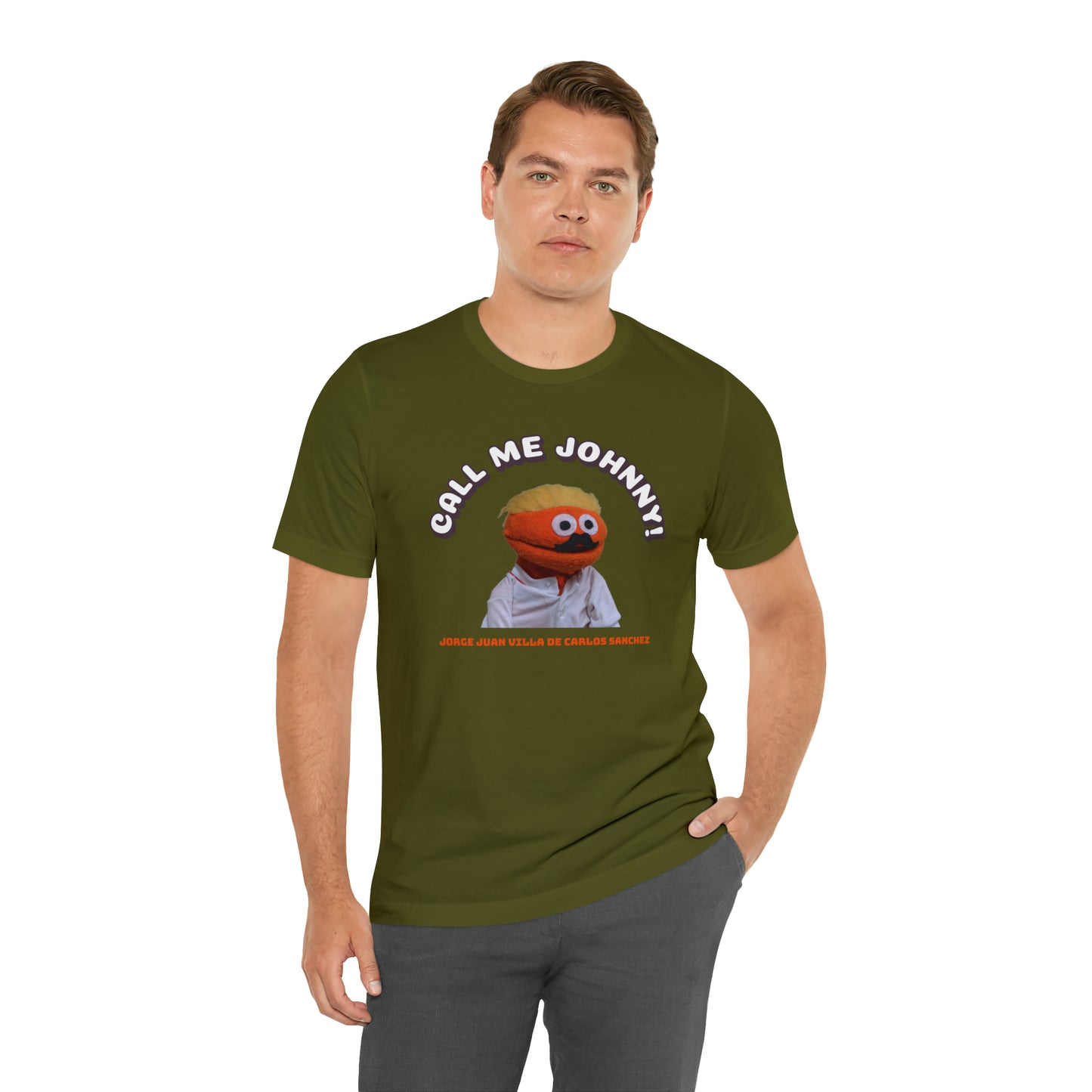 Call Me Johnny Unisex Jersey Short Sleeve Tee