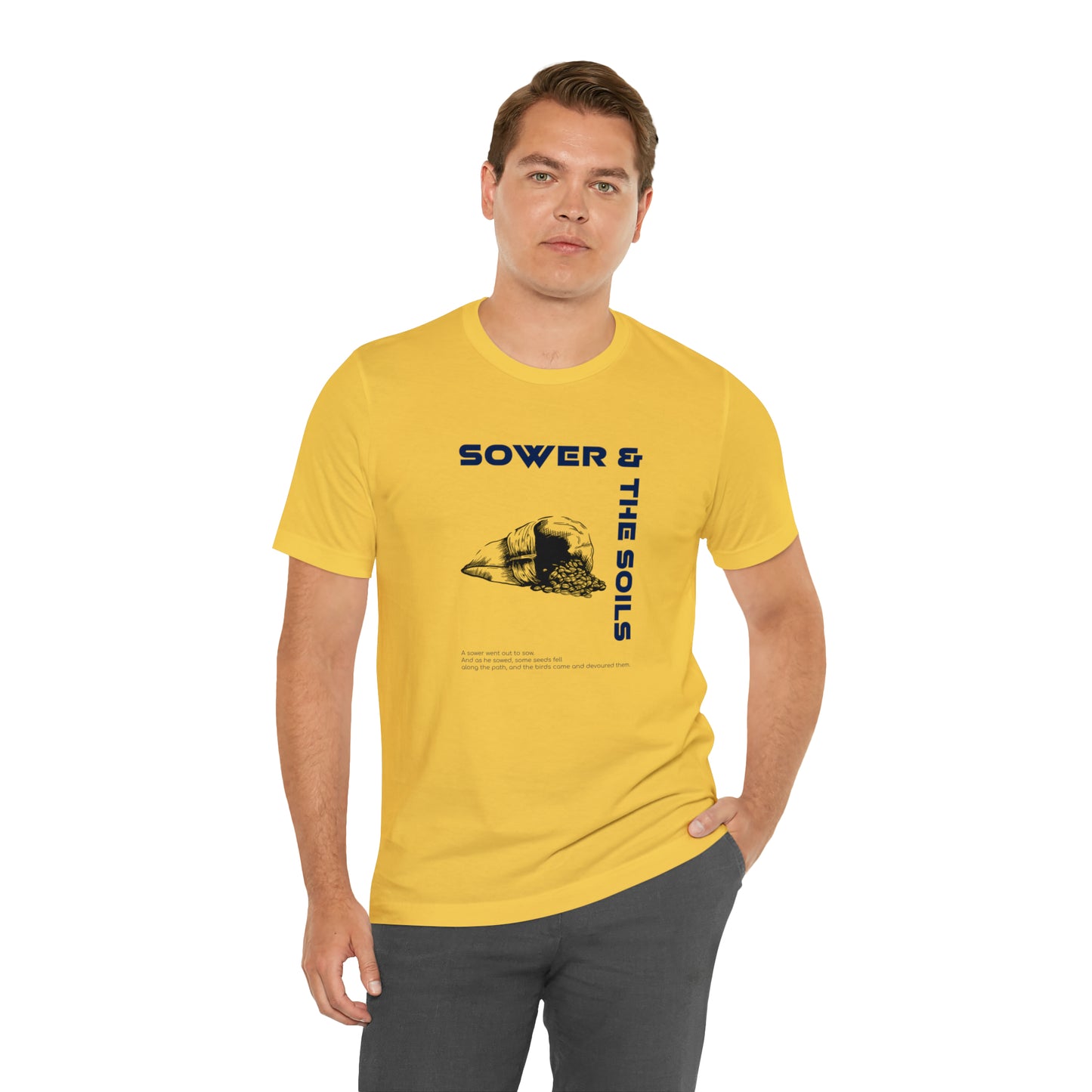 The Sower & The Soils Unisex Jersey Short Sleeve Tee