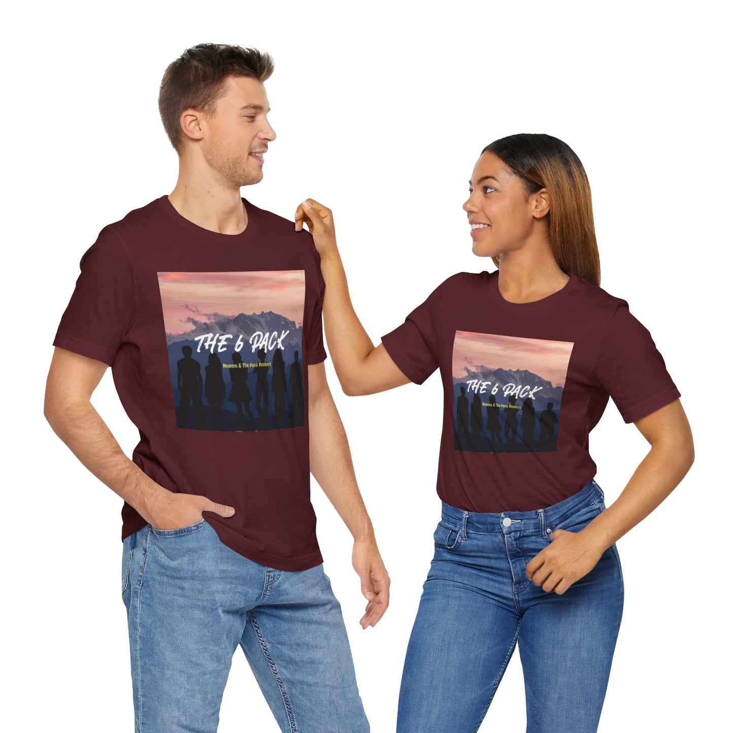 The 6 Pack Unisex Jersey Short Sleeve Tee