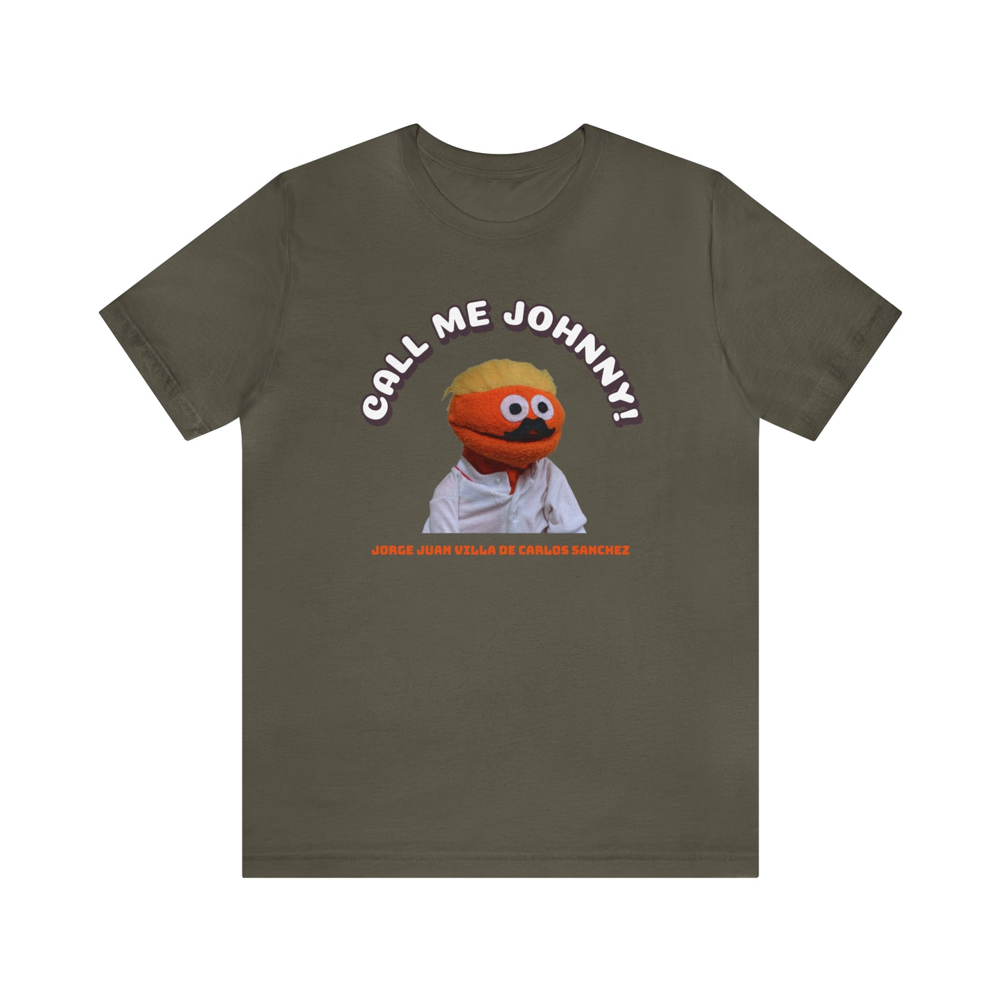 Call Me Johnny Unisex Jersey Short Sleeve Tee