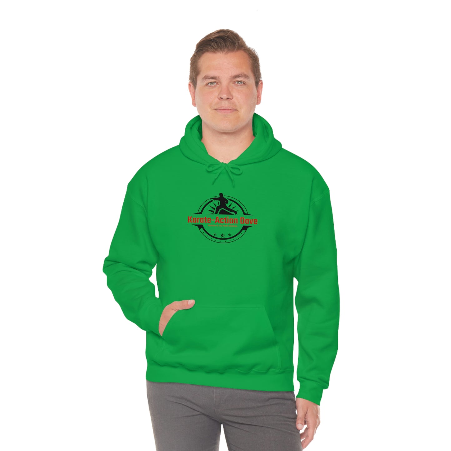 Karate Action Dave Unisex Heavy Blend™ Hooded Sweatshirt