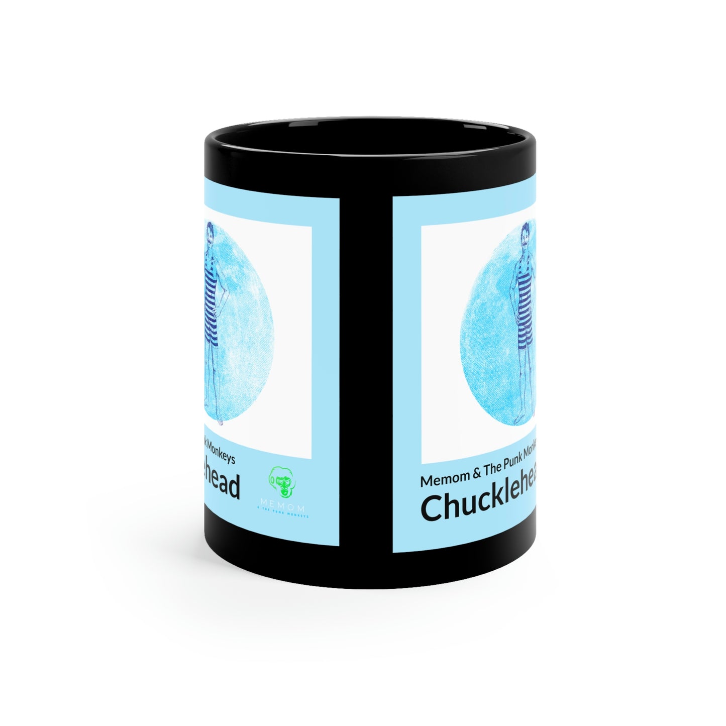 Chucklehead 11oz Black Mug