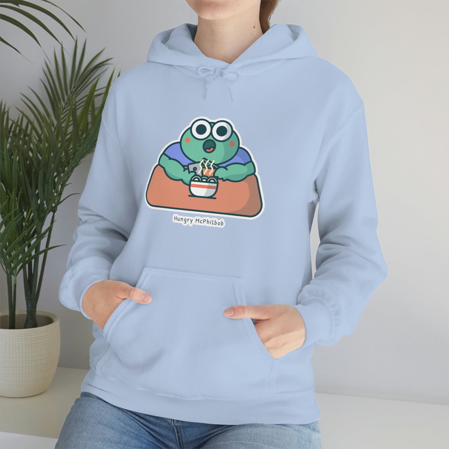 Hungry McPhilbob Unisex Heavy Blend™ Hooded Sweatshirt