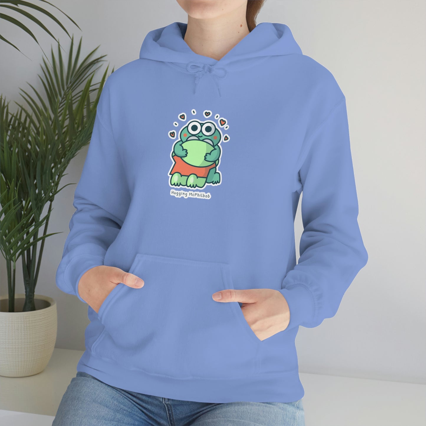 Hugging McPhilbob Unisex Heavy Blend™ Hooded Sweatshirt