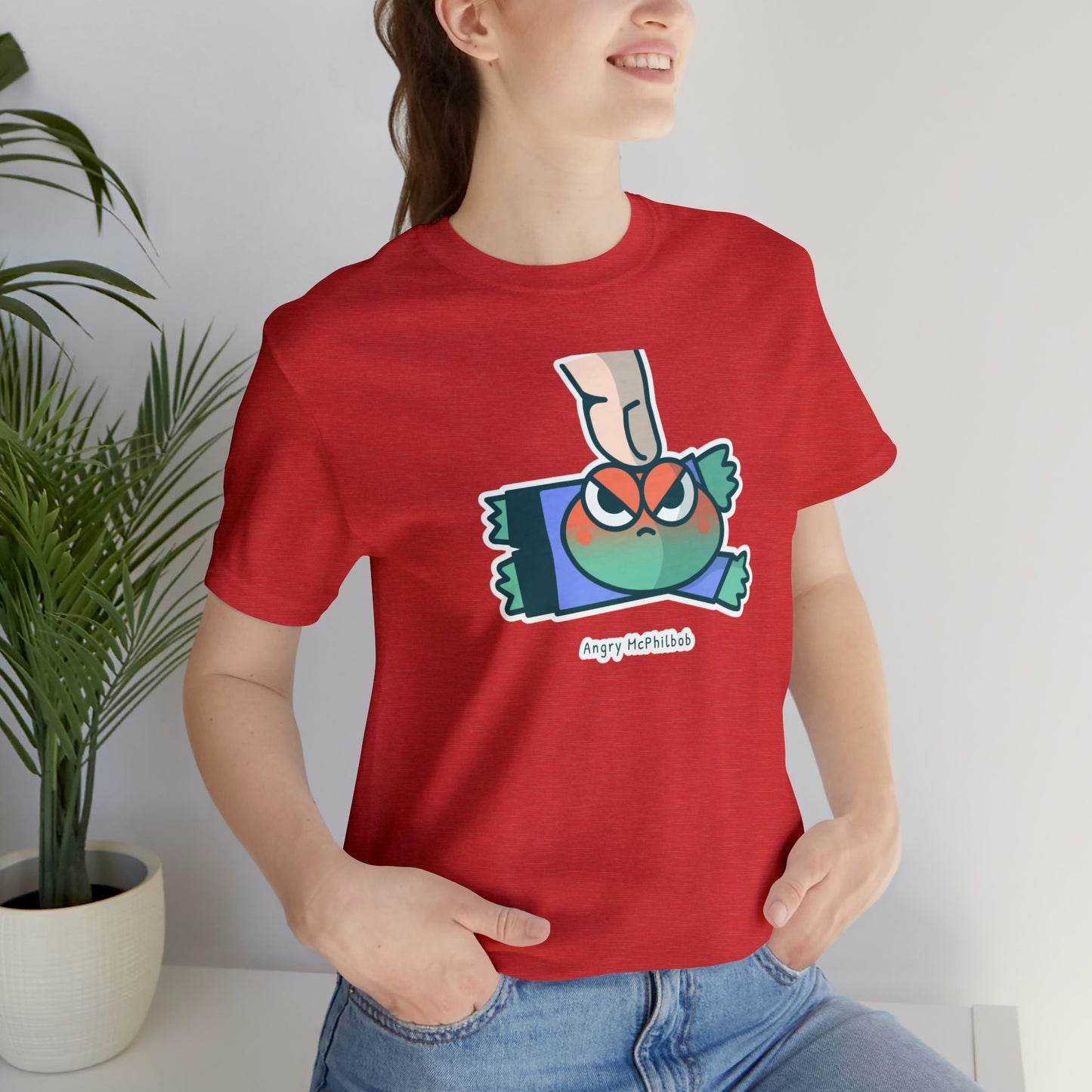 Angry McPhilbob Unisex Jersey Short Sleeve Tee