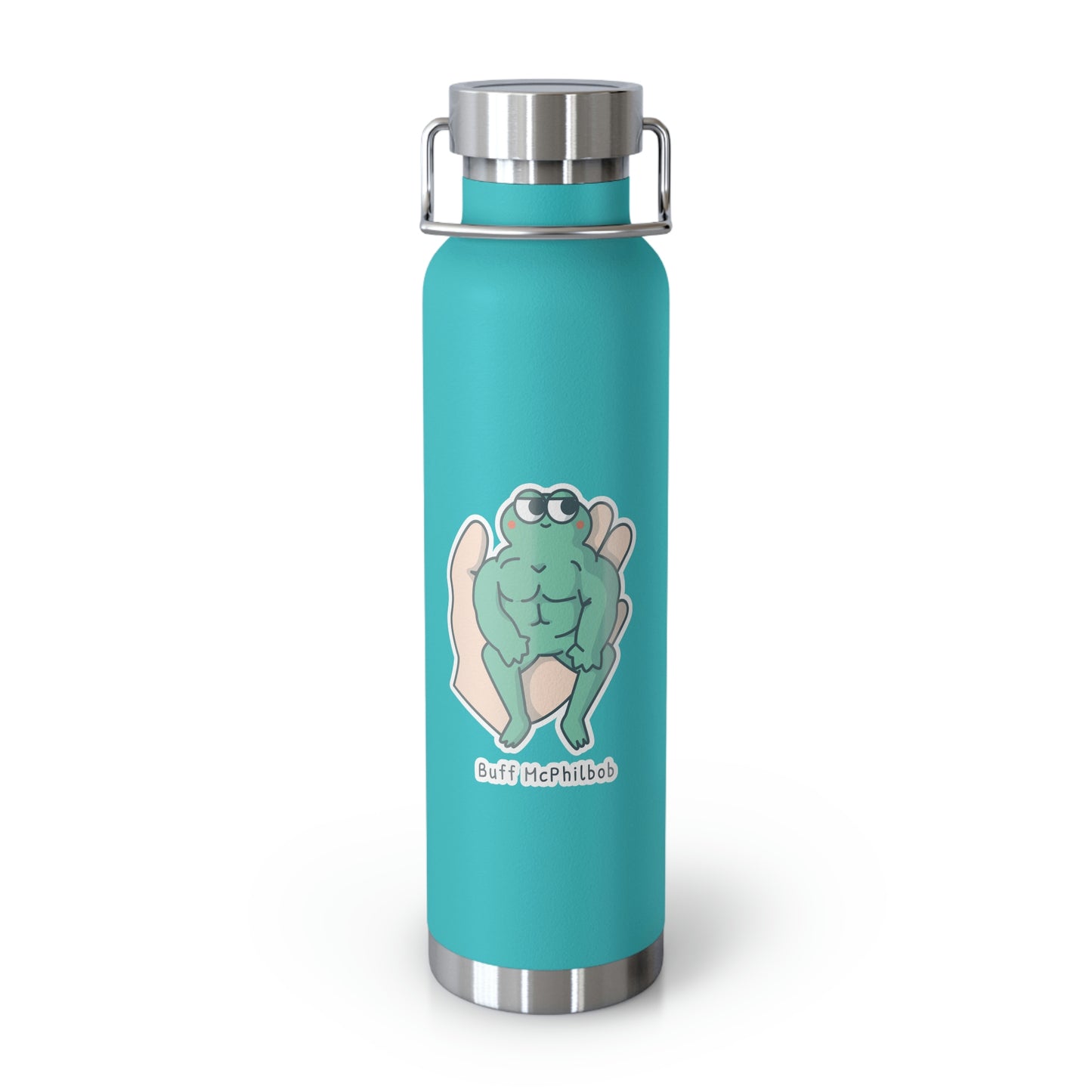 Buff McPhilbob Copper Vacuum Insulated Bottle, 22oz