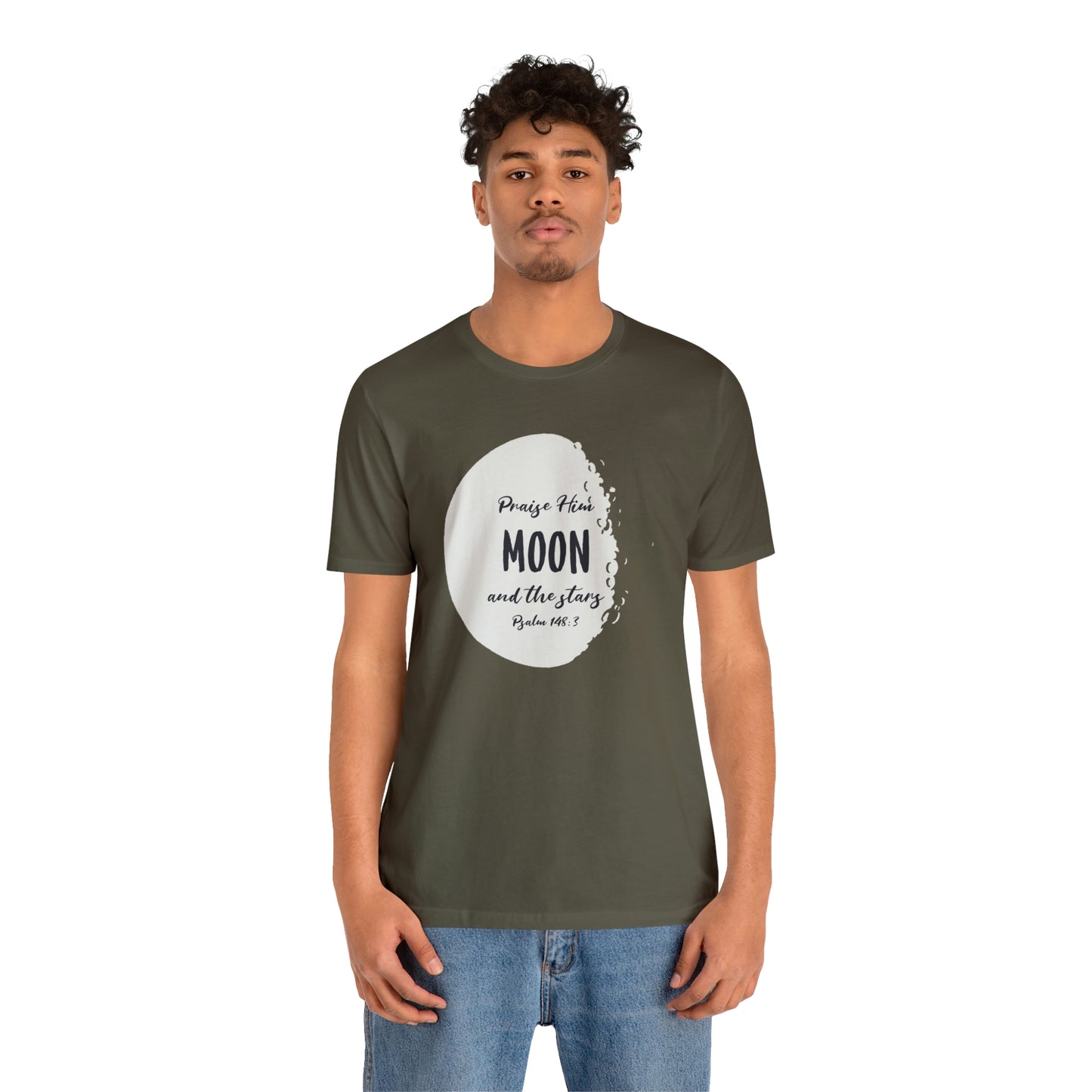 The Moon Unisex Jersey Short Sleeve Tee