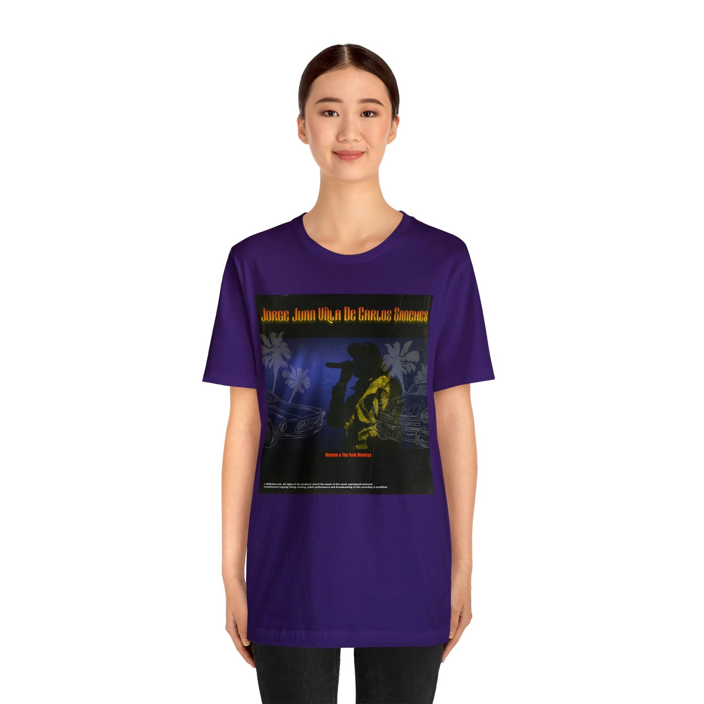 Jorge Juan Villa De Carlos Sanchez Unisex Jersey Short Sleeve Tee