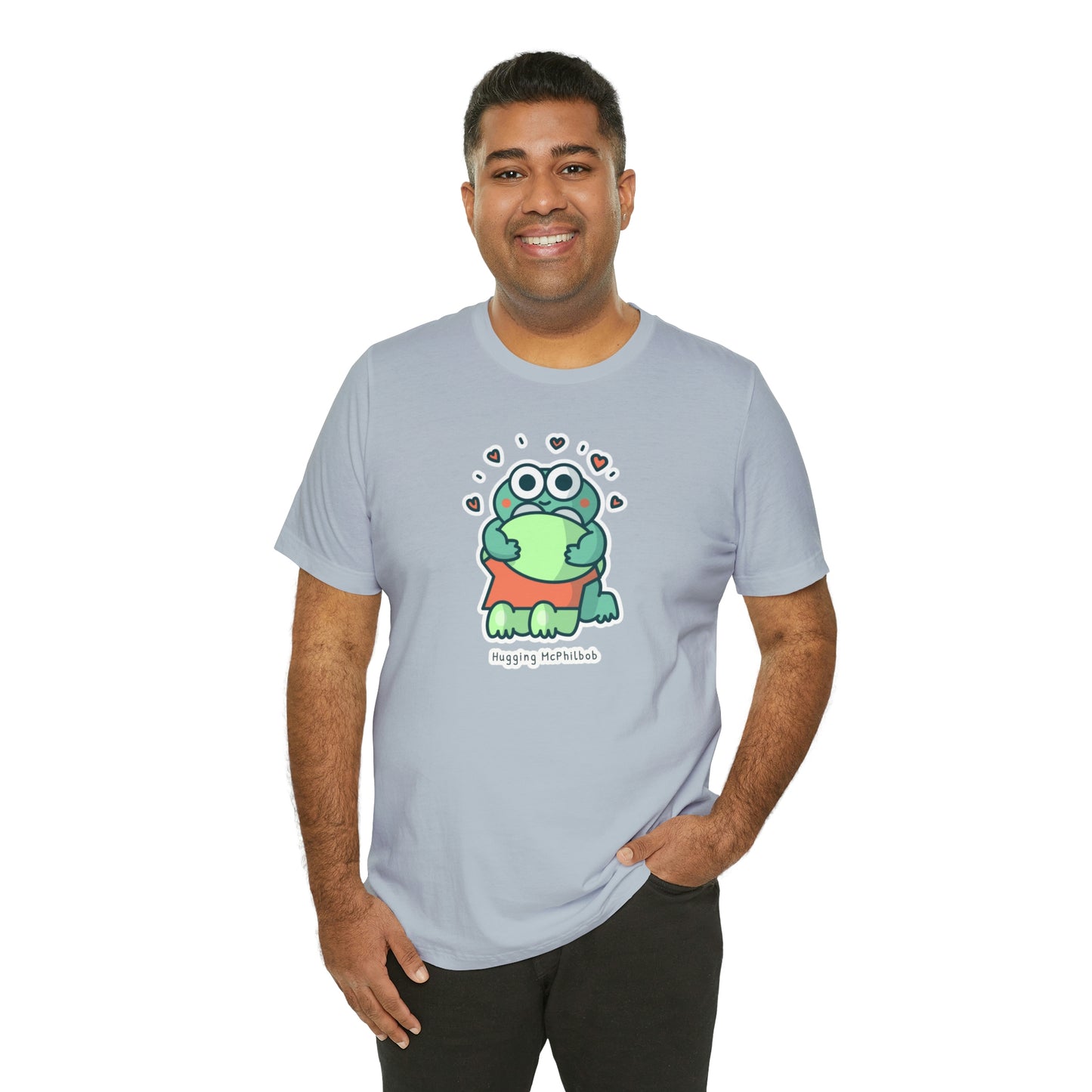 Hugging McPhilbob Unisex Jersey Short Sleeve Tee
