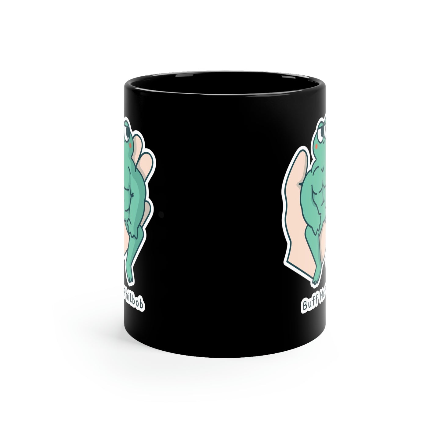 Buff McPhilbob 11oz Black Mug