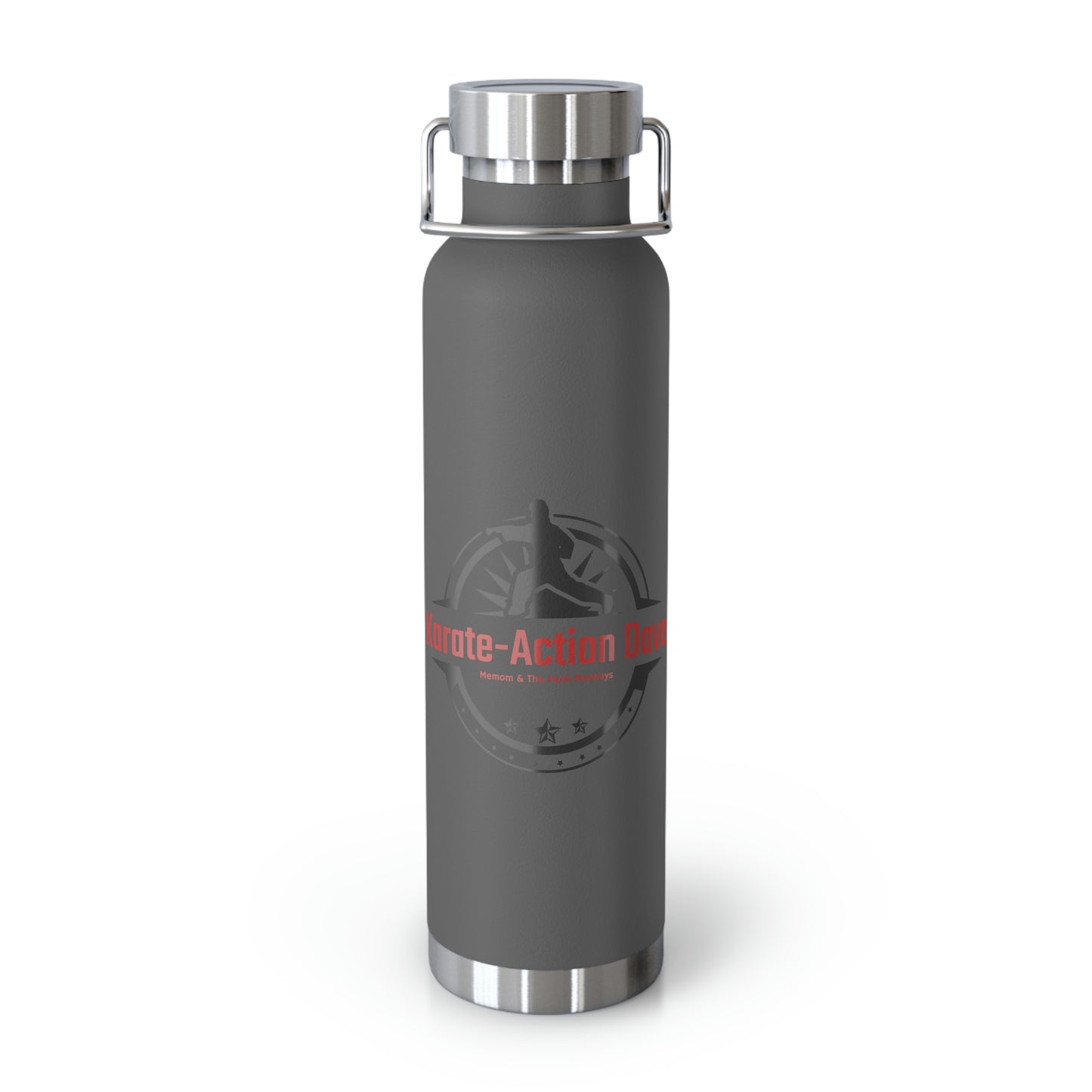Karate Action Dave Copper Vacuum Insulated Bottle, 22oz