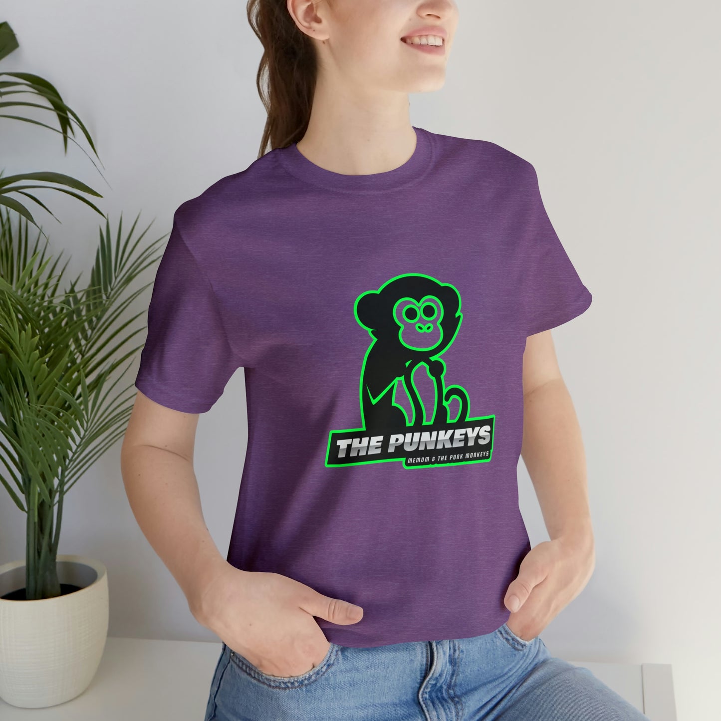 The Punkeys Unisex Jersey Short Sleeve Tee