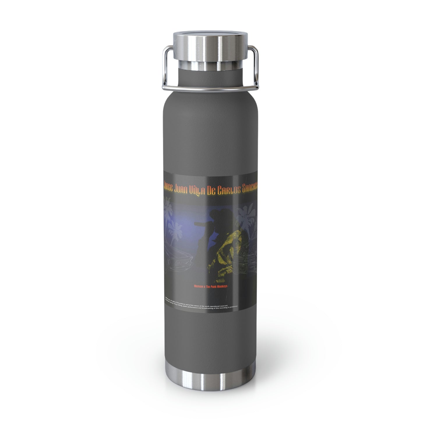 Jorge Juan Villa De Carlos Sanchez 22oz Vacuum Insulated Bottle