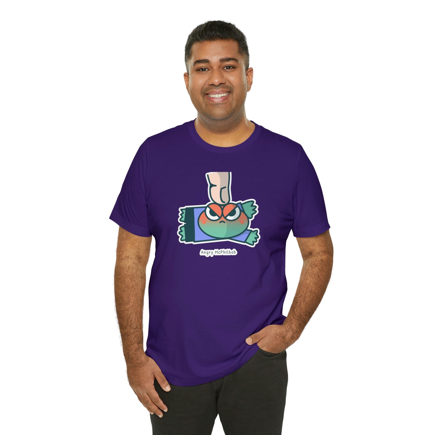 Angry McPhilbob Unisex Jersey Short Sleeve Tee