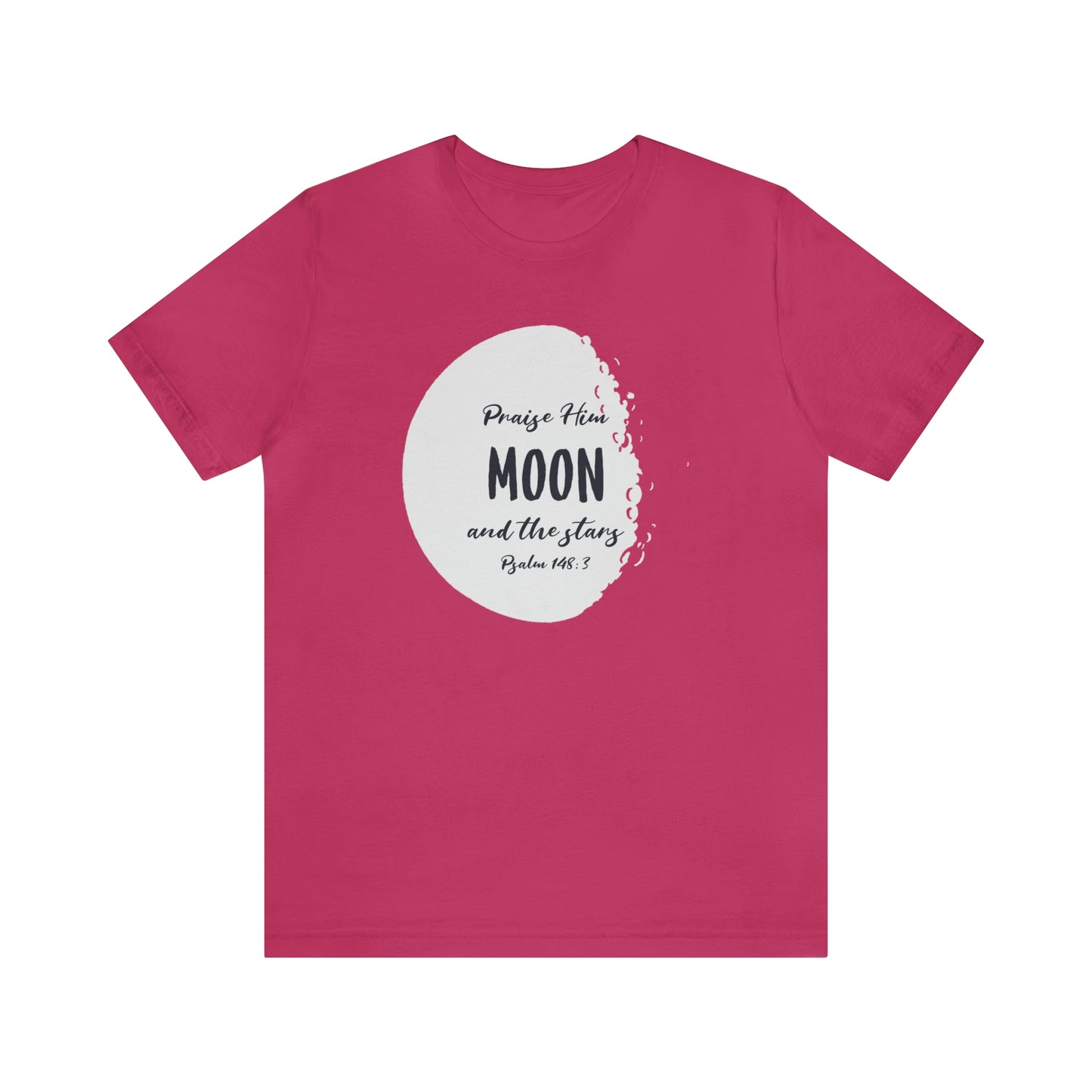 The Moon Unisex Jersey Short Sleeve Tee