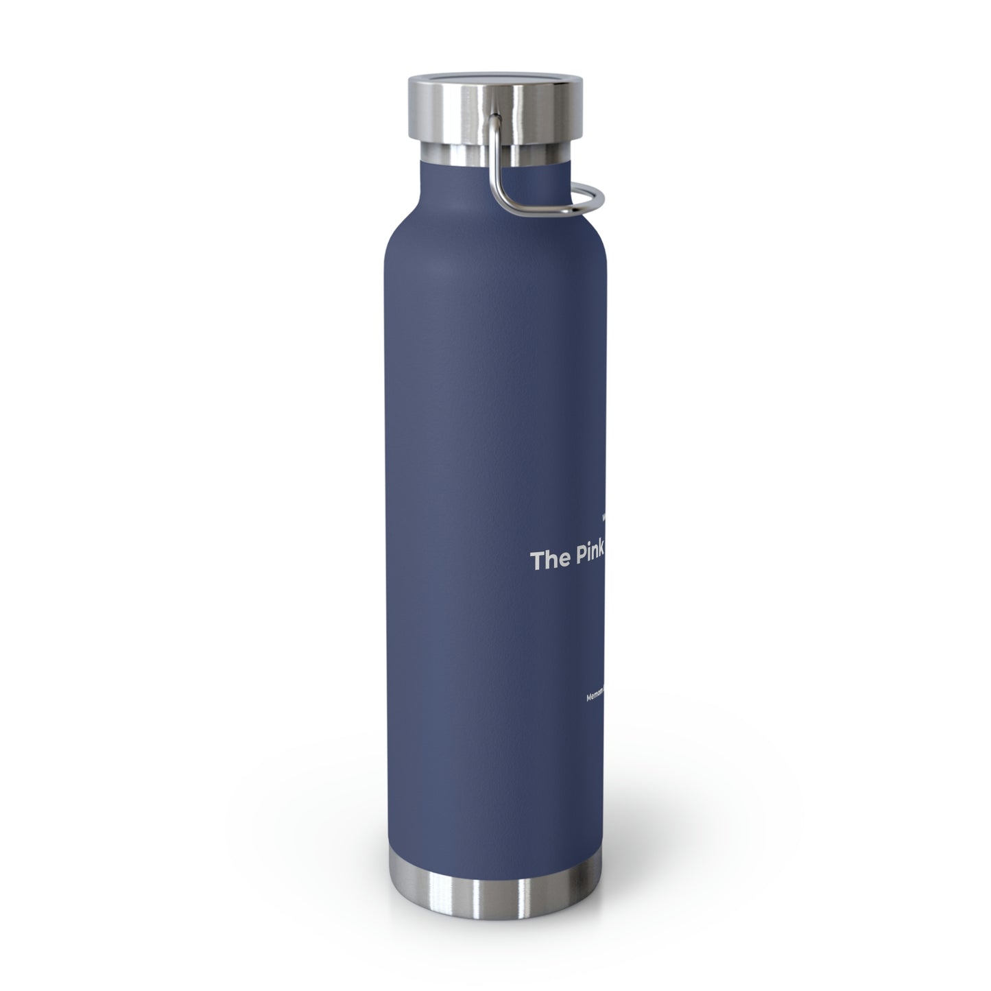 We've Reached the Pink Marshmallow Copper Vacuum Insulated Bottle, 22oz