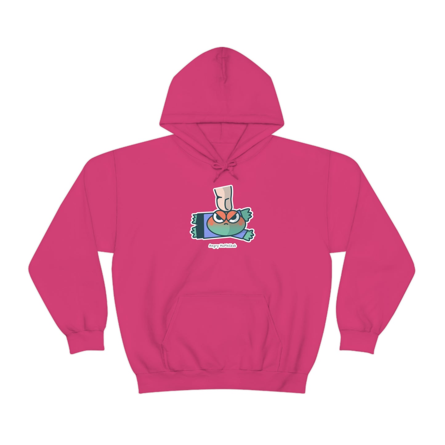 Angry McPhilbob Unisex Heavy Blend™ Hooded Sweatshirt