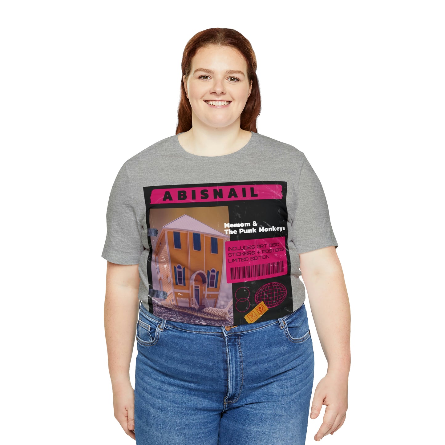 Abisnail Unisex Jersey Short Sleeve Tee