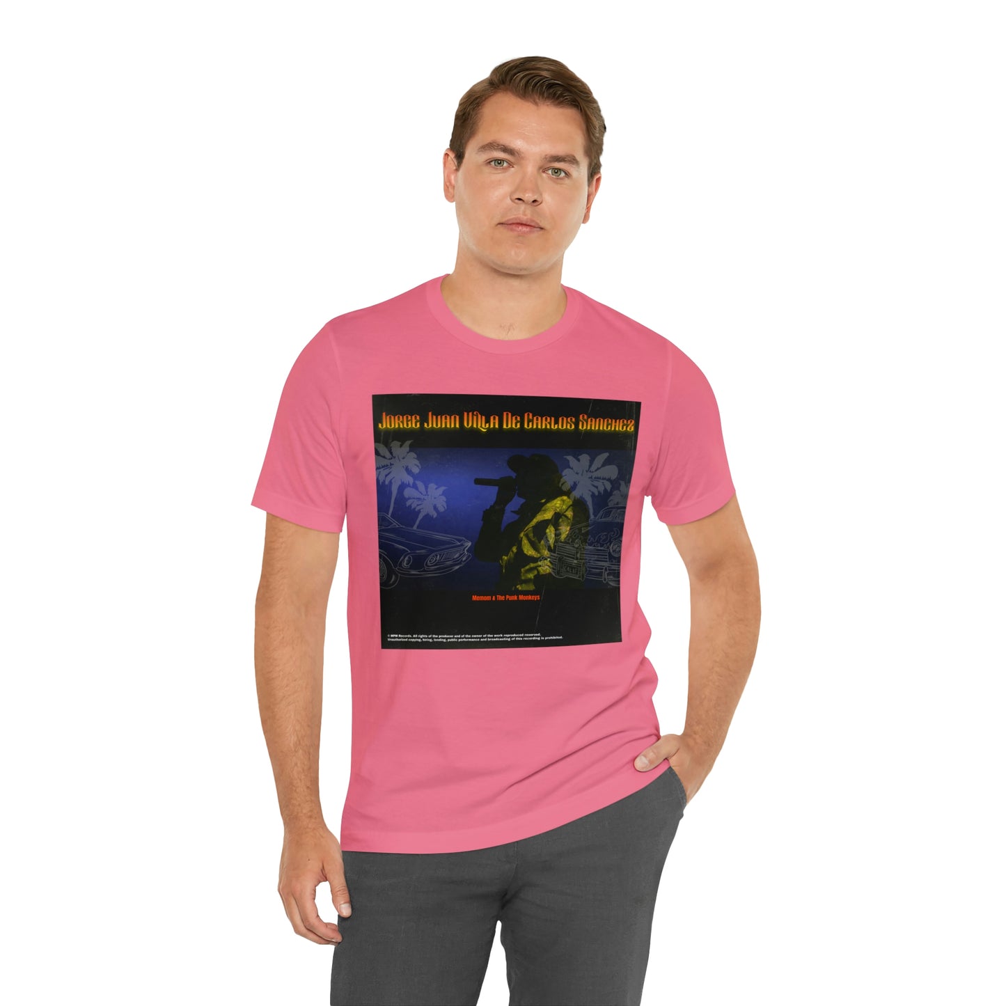 Jorge Juan Villa De Carlos Sanchez Unisex Jersey Short Sleeve Tee