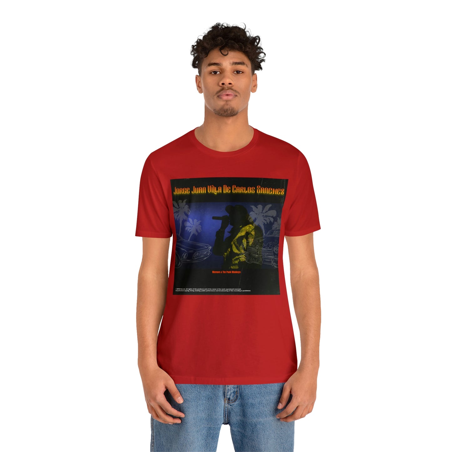 Jorge Juan Villa De Carlos Sanchez Unisex Jersey Short Sleeve Tee
